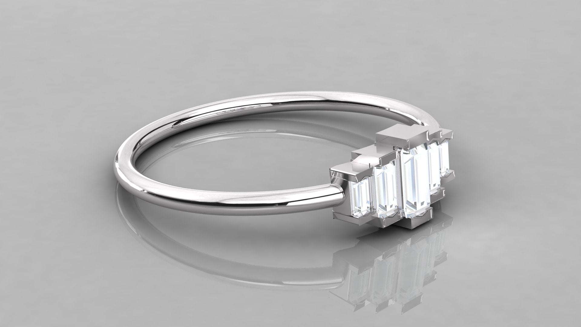 White Gold Ring