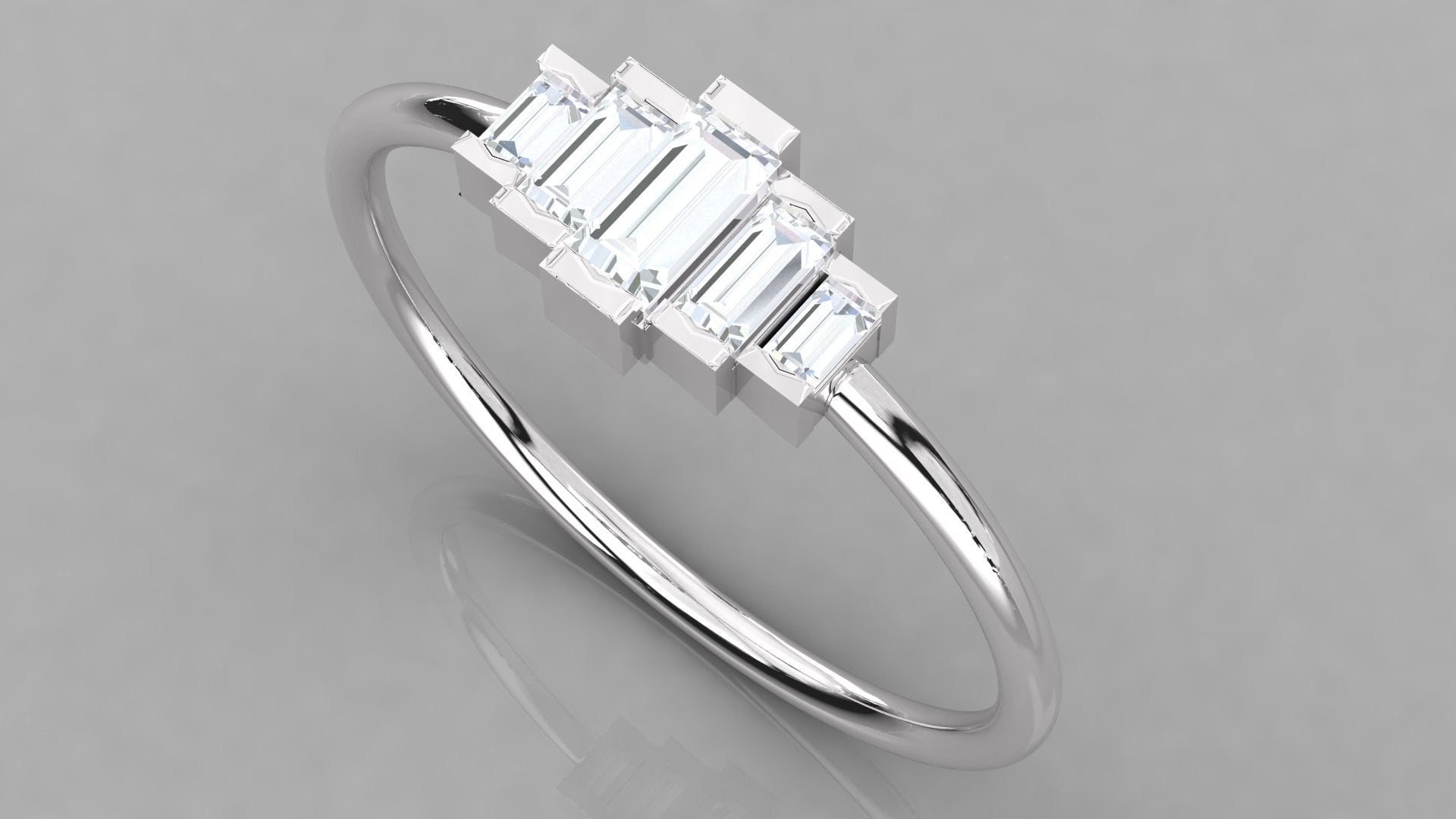 White Gold Ring