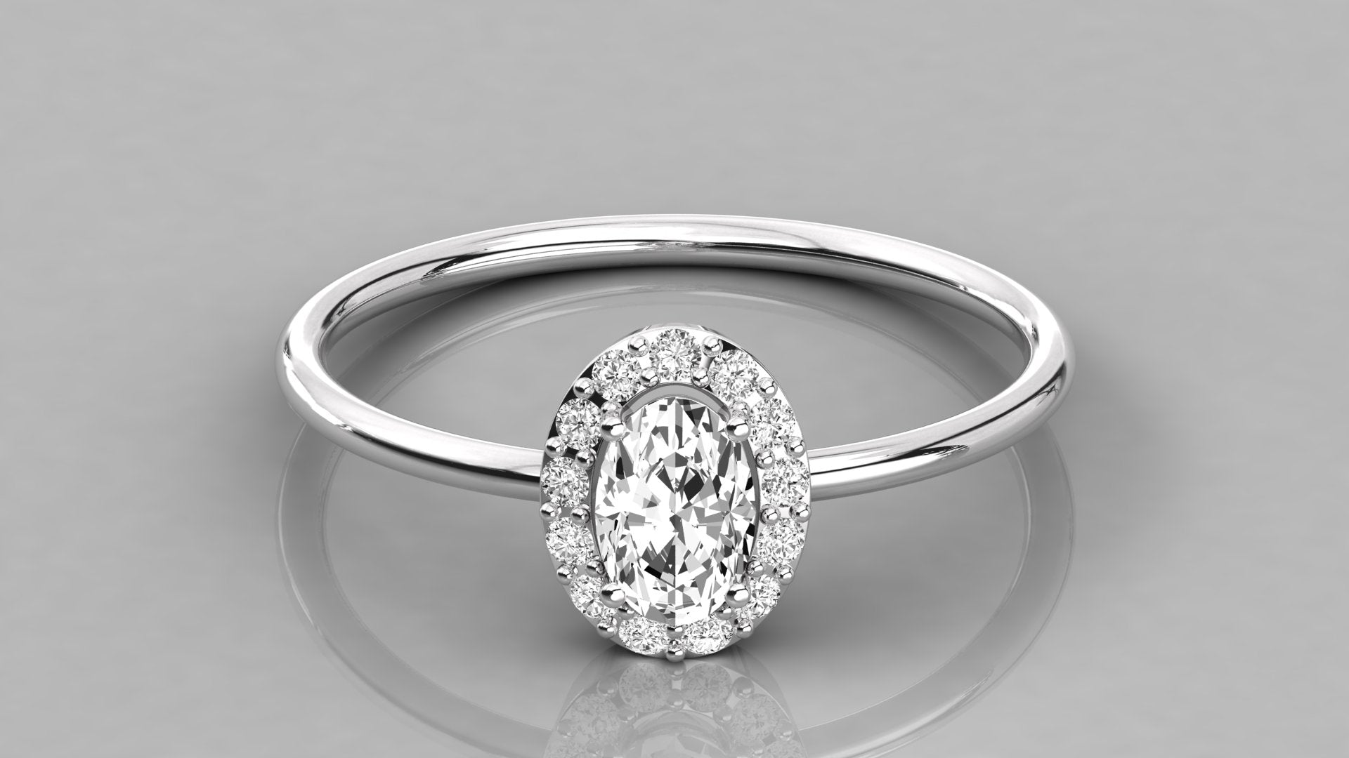 White Gold Ring
