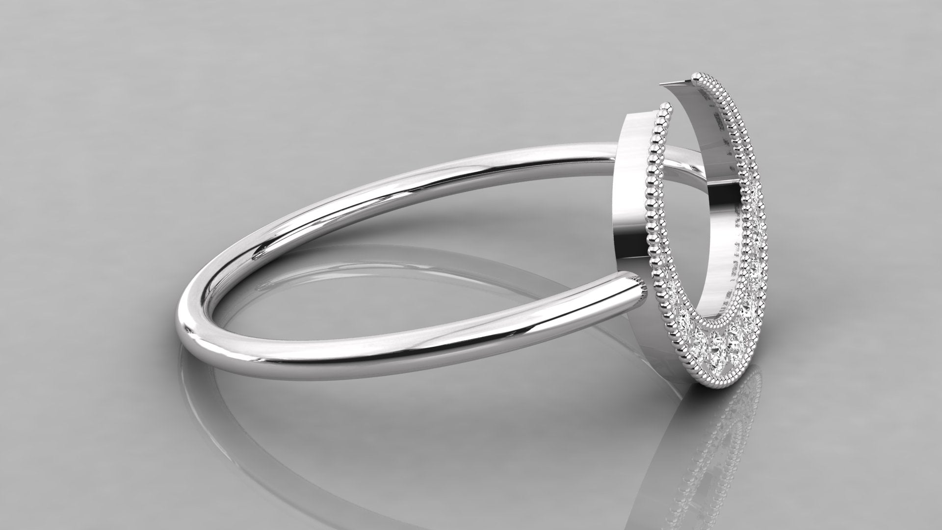 White Gold Ring