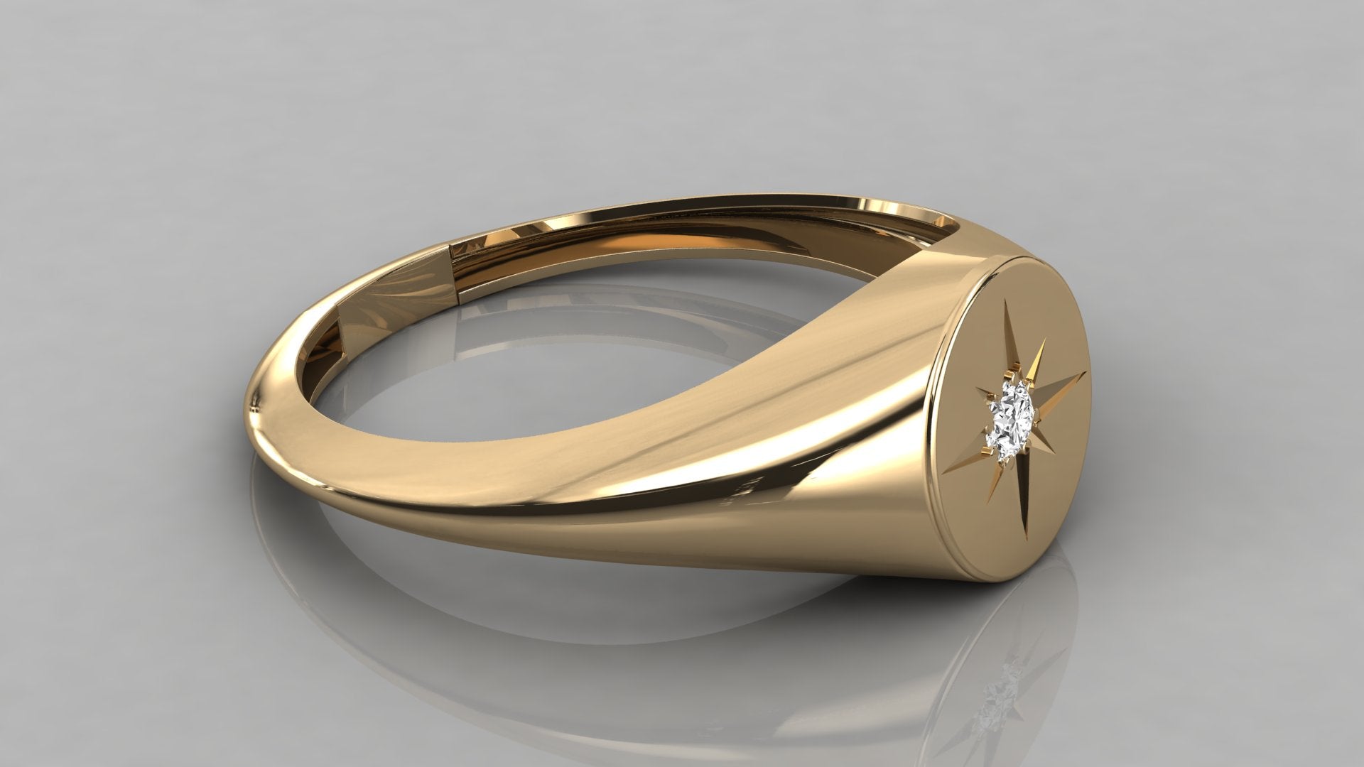 Yellow Gold Ring