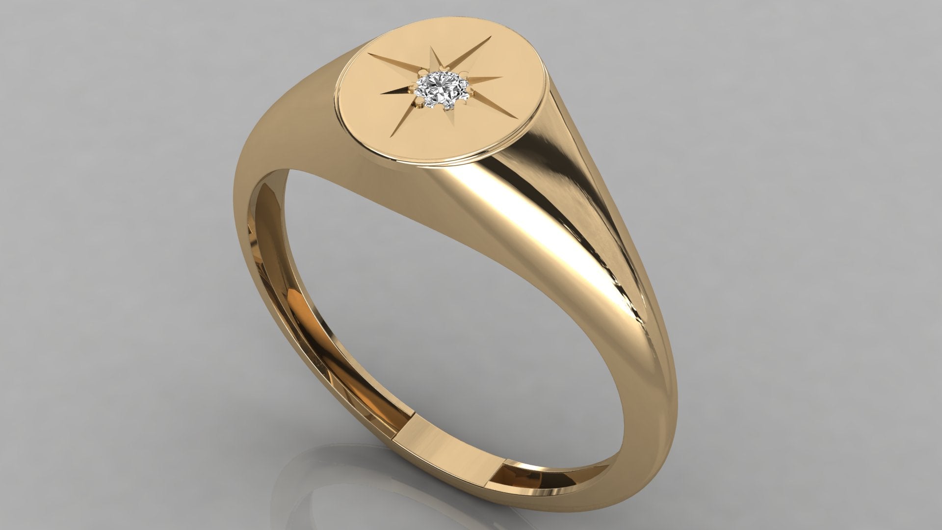 Yellow Gold Ring