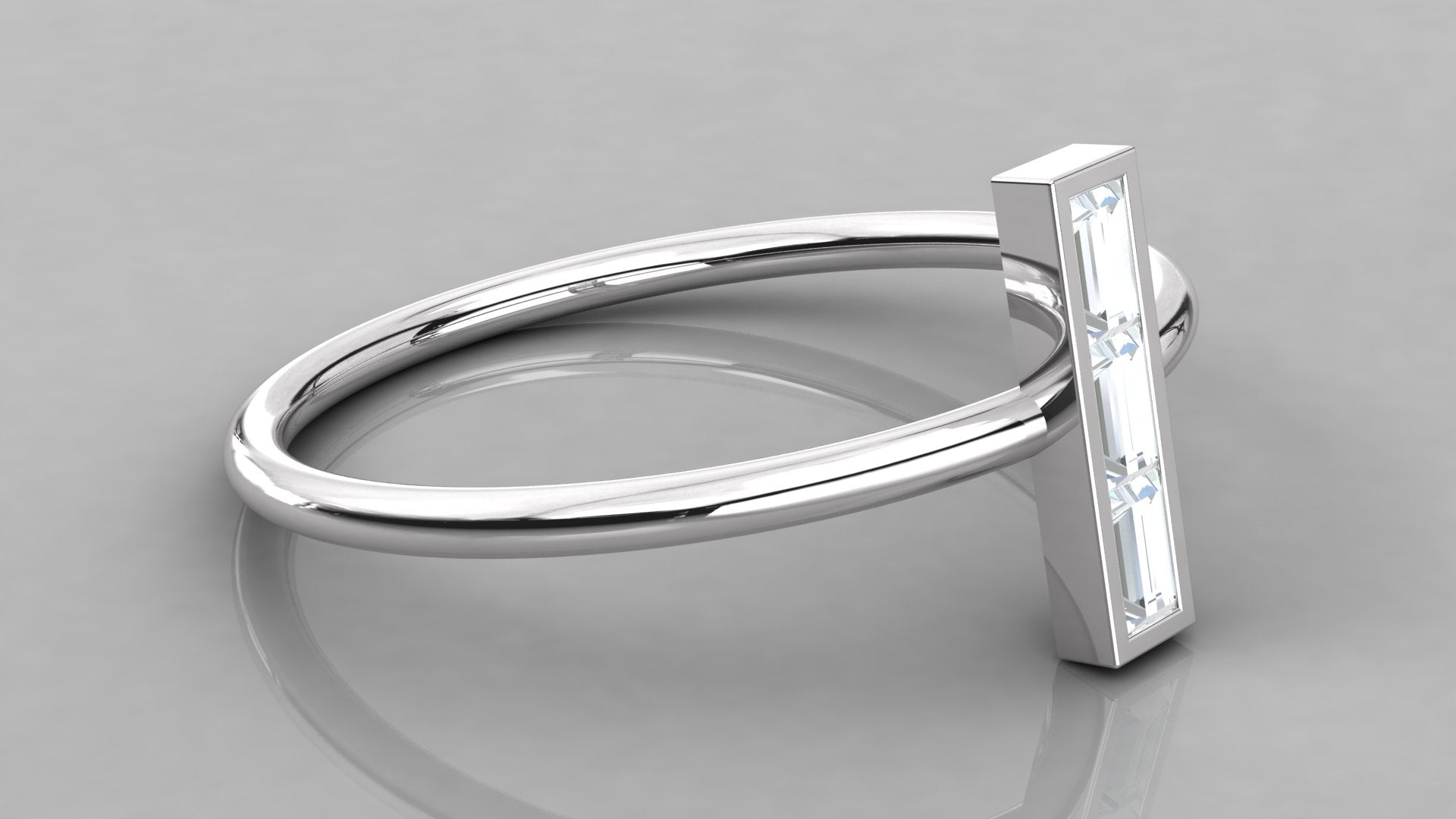 White Gold Ring