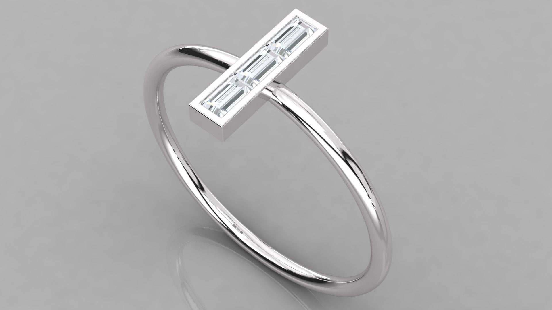 White Gold Ring