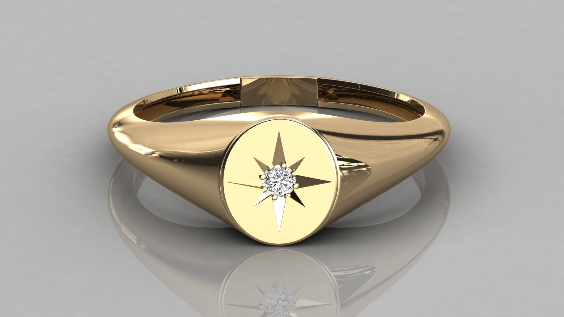 Yellow Gold Ring