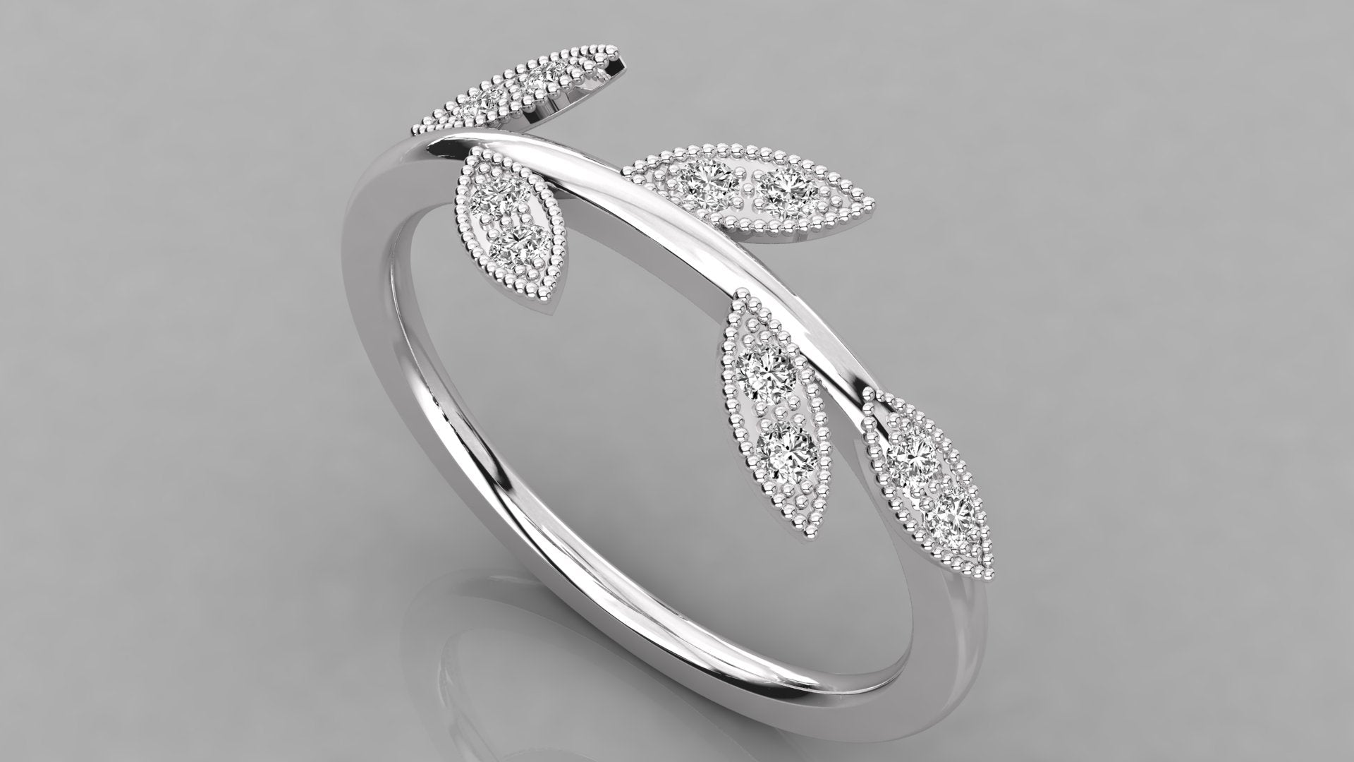 White Gold Ring