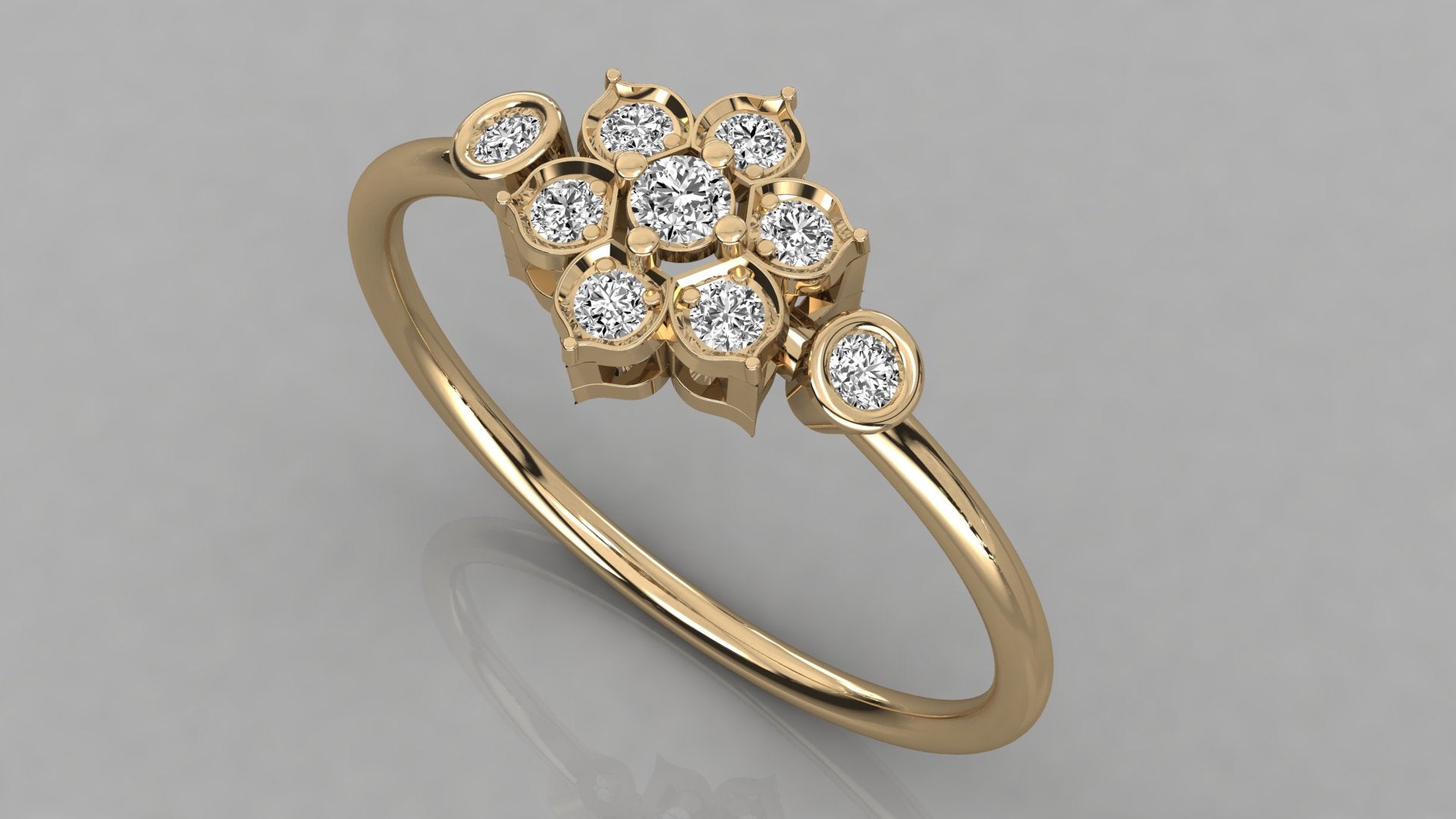 Yellow Gold Ring