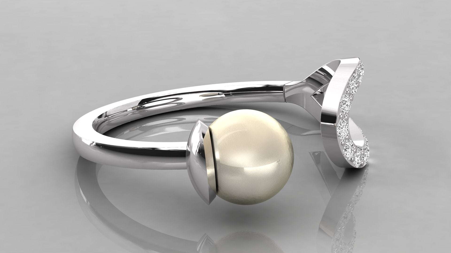 White Gold Ring