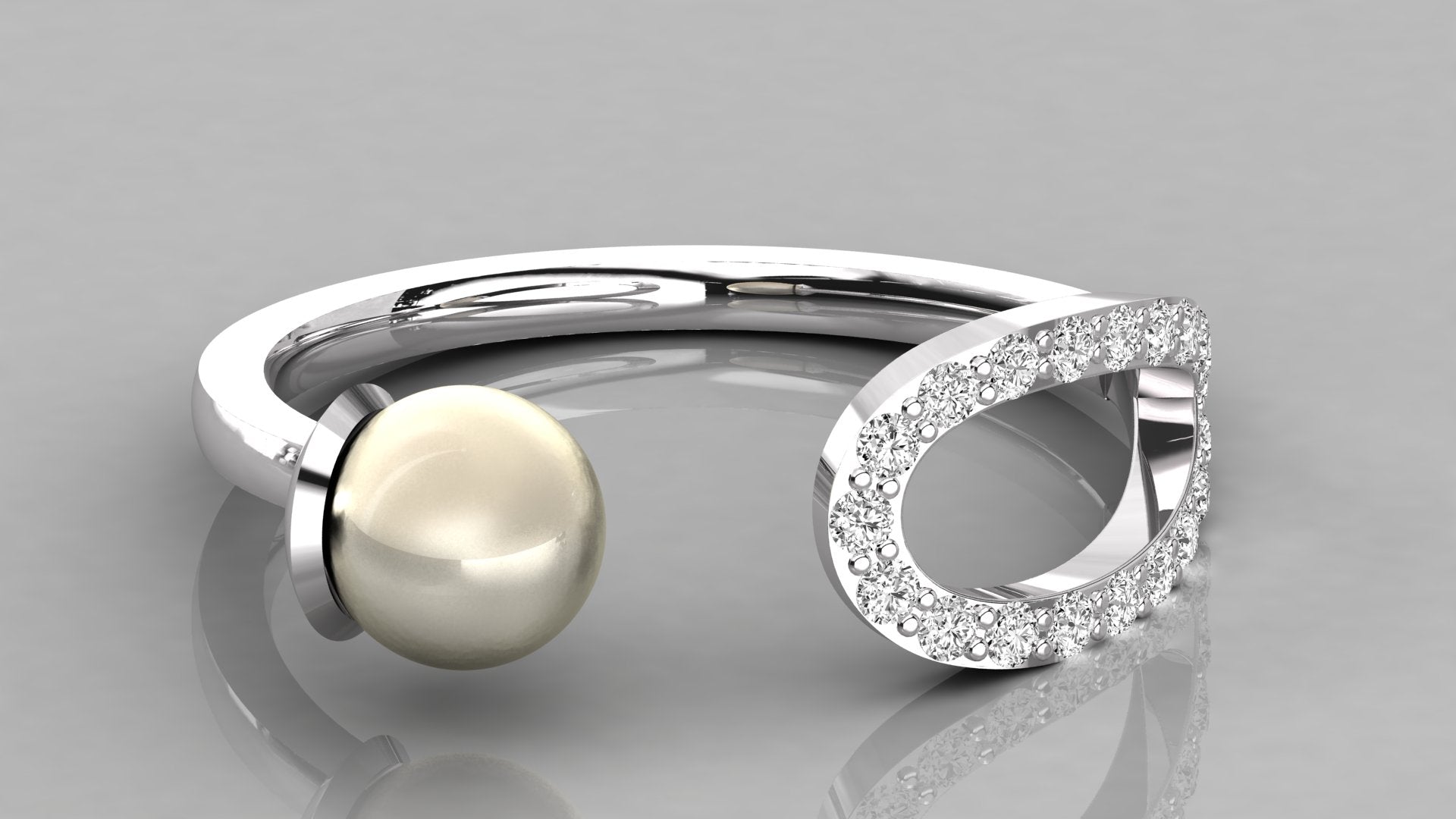 White Gold Ring