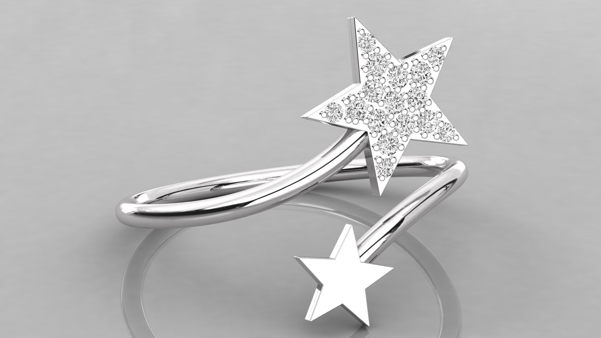 White Gold Ring