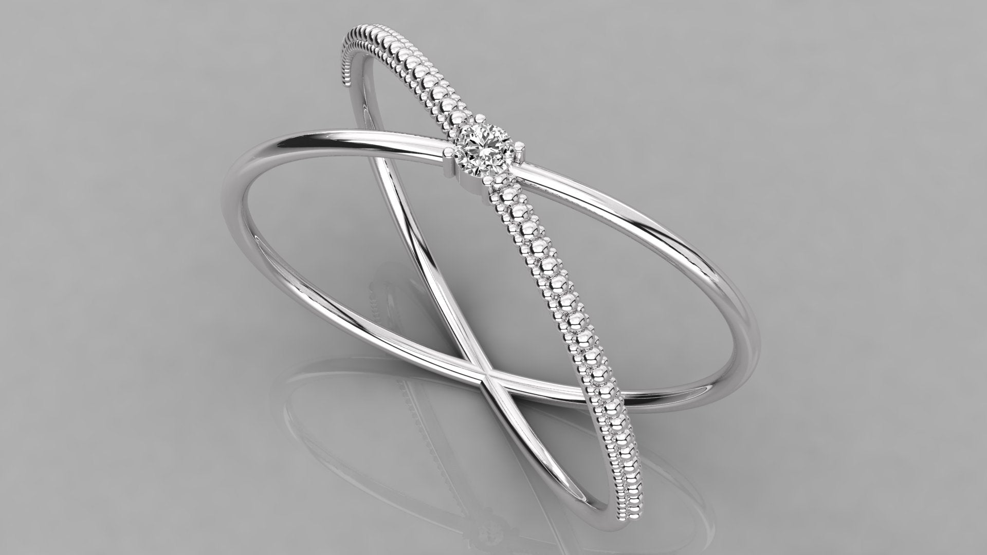 White Gold Ring