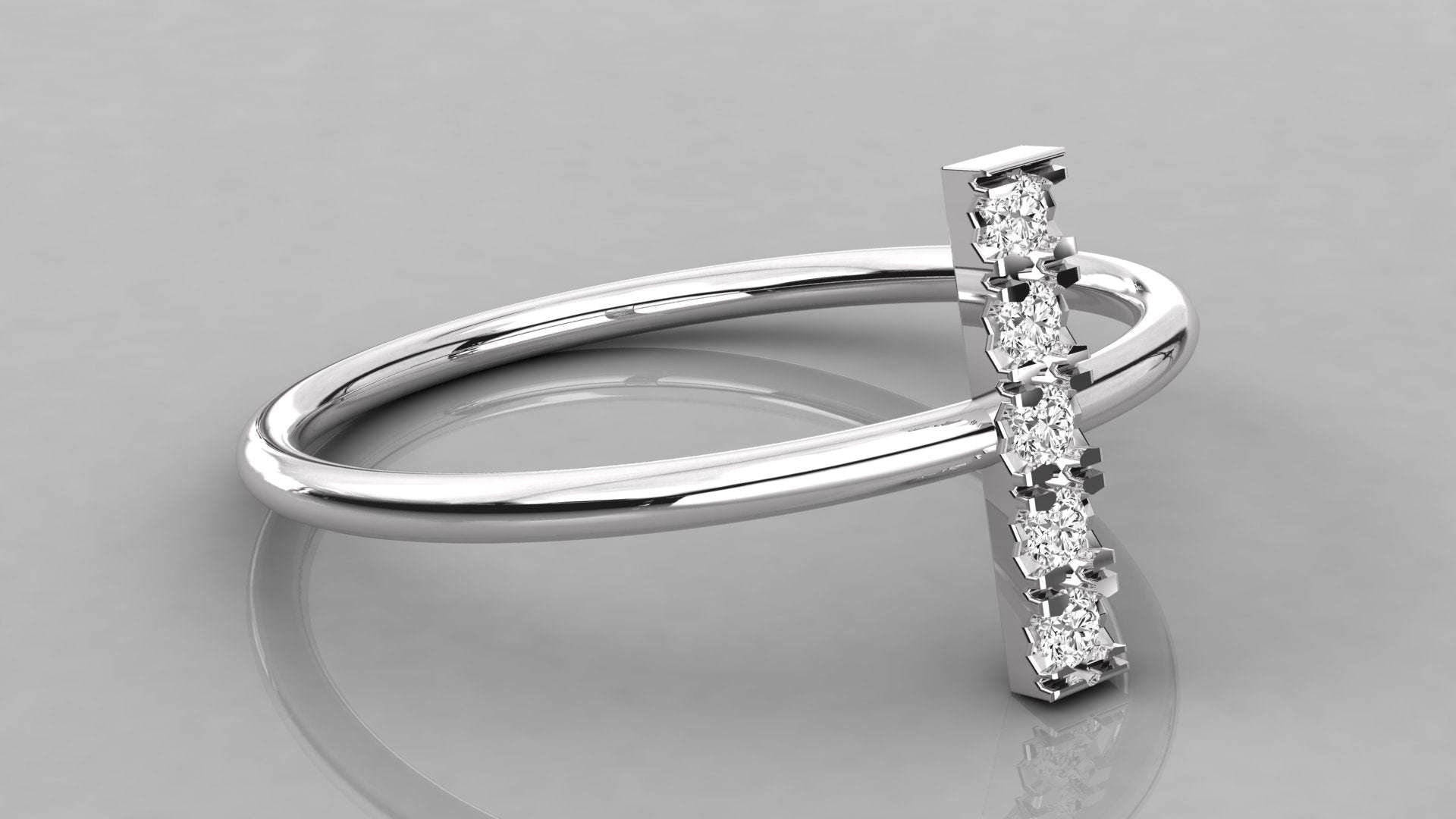White Gold Ring