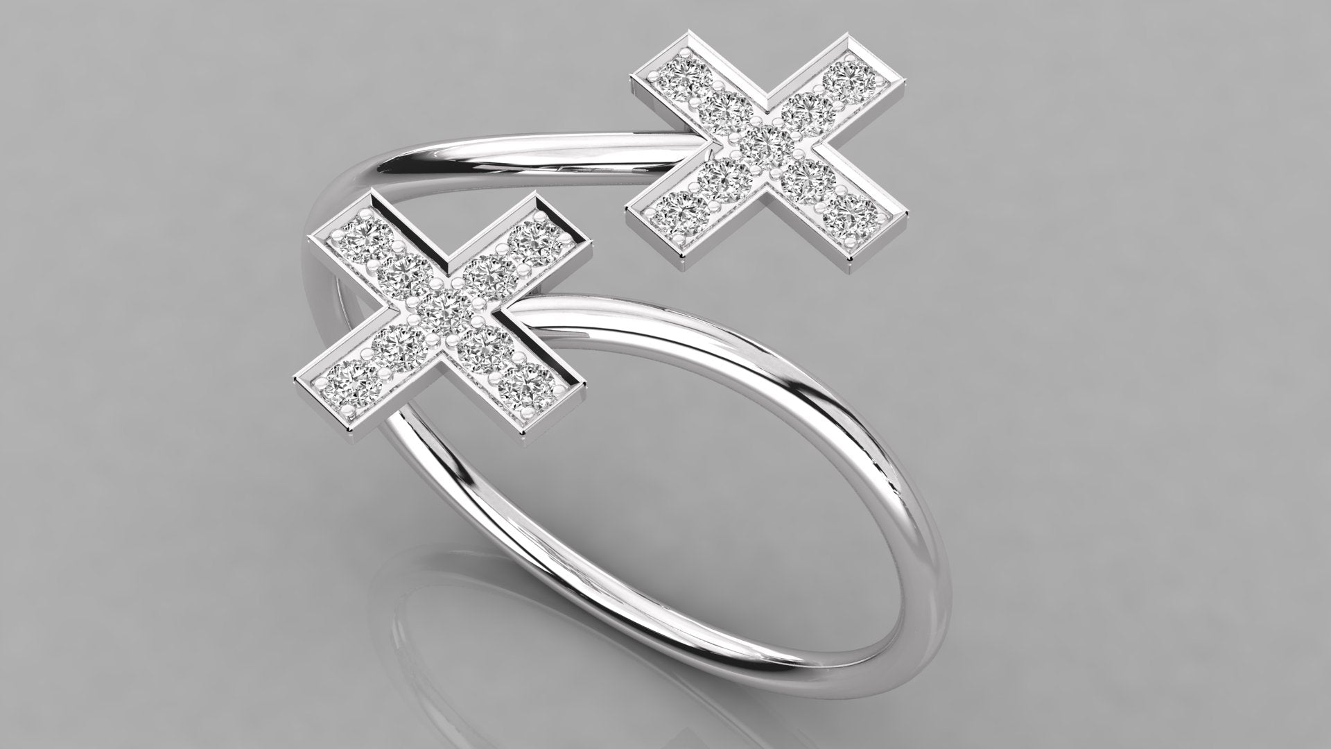 White Gold Ring