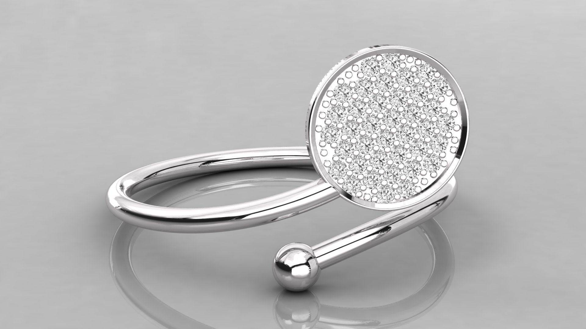 White Gold Ring