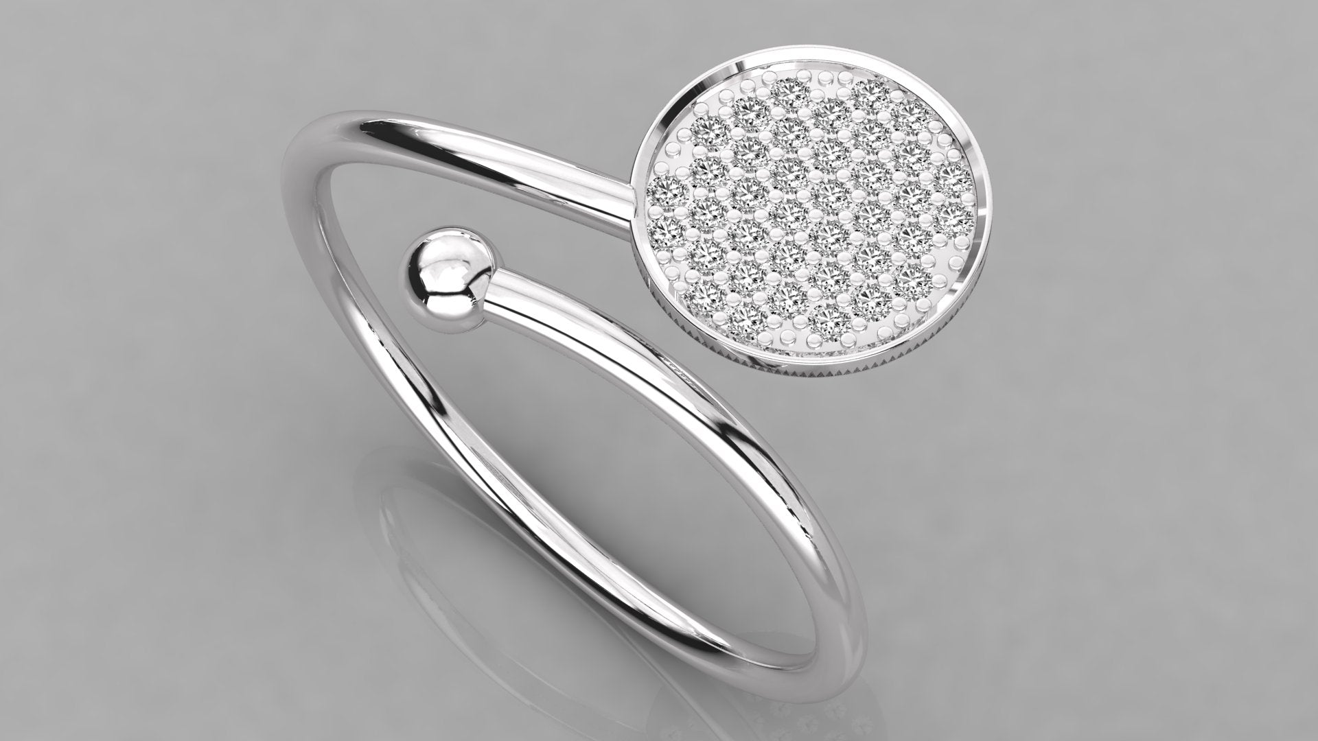 White Gold Ring