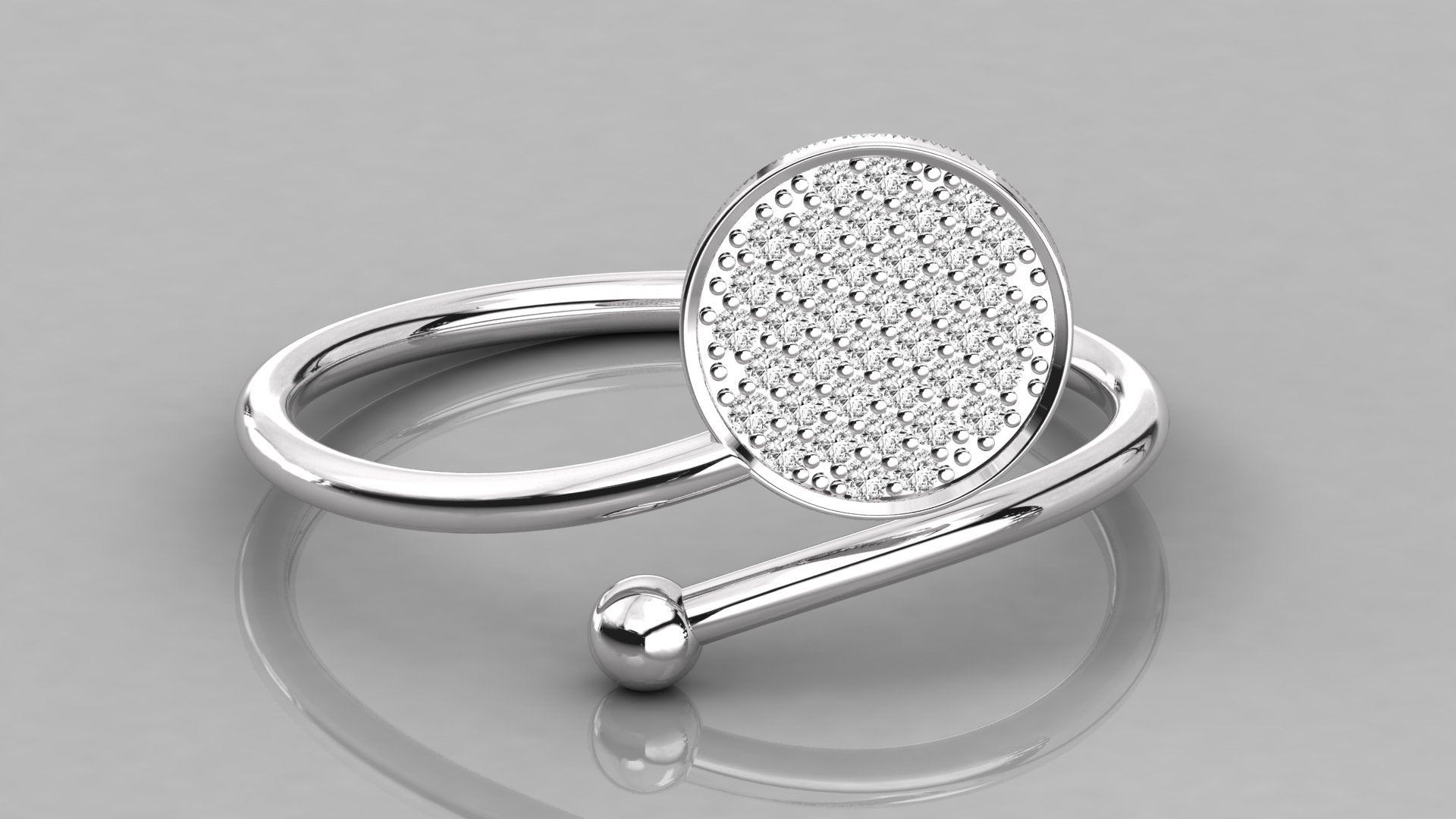 White Gold Ring