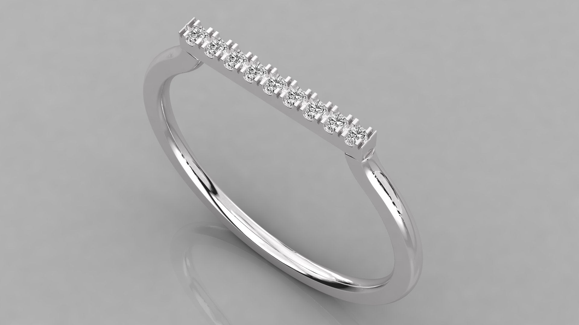 White Gold Ring