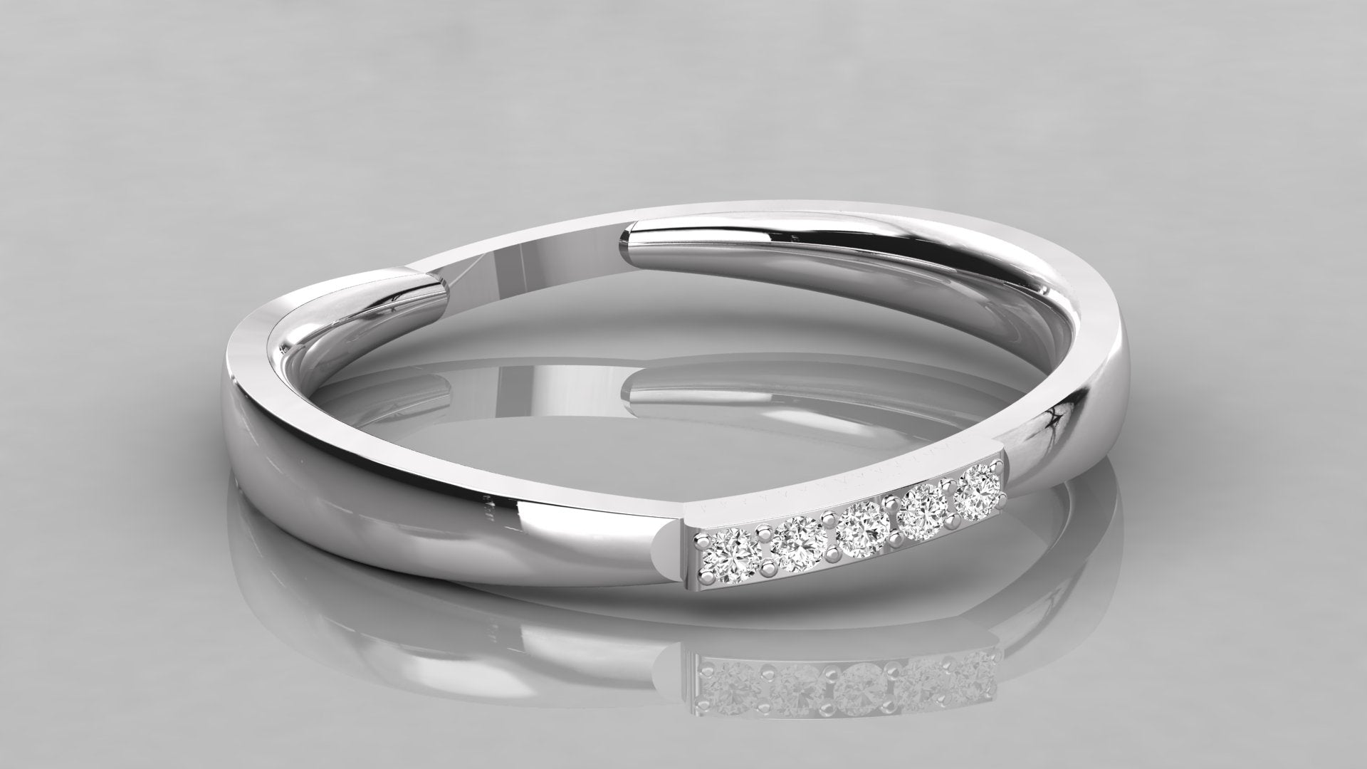 White Gold Ring