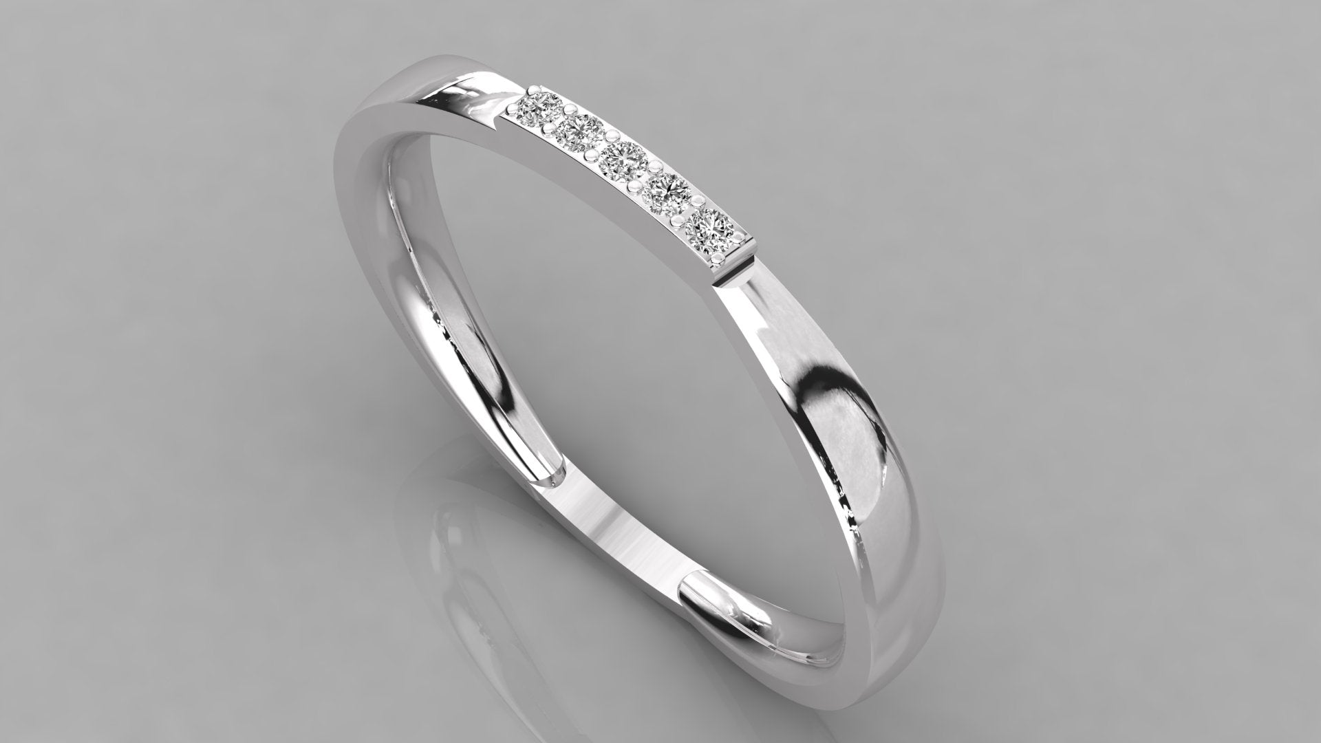White Gold Ring