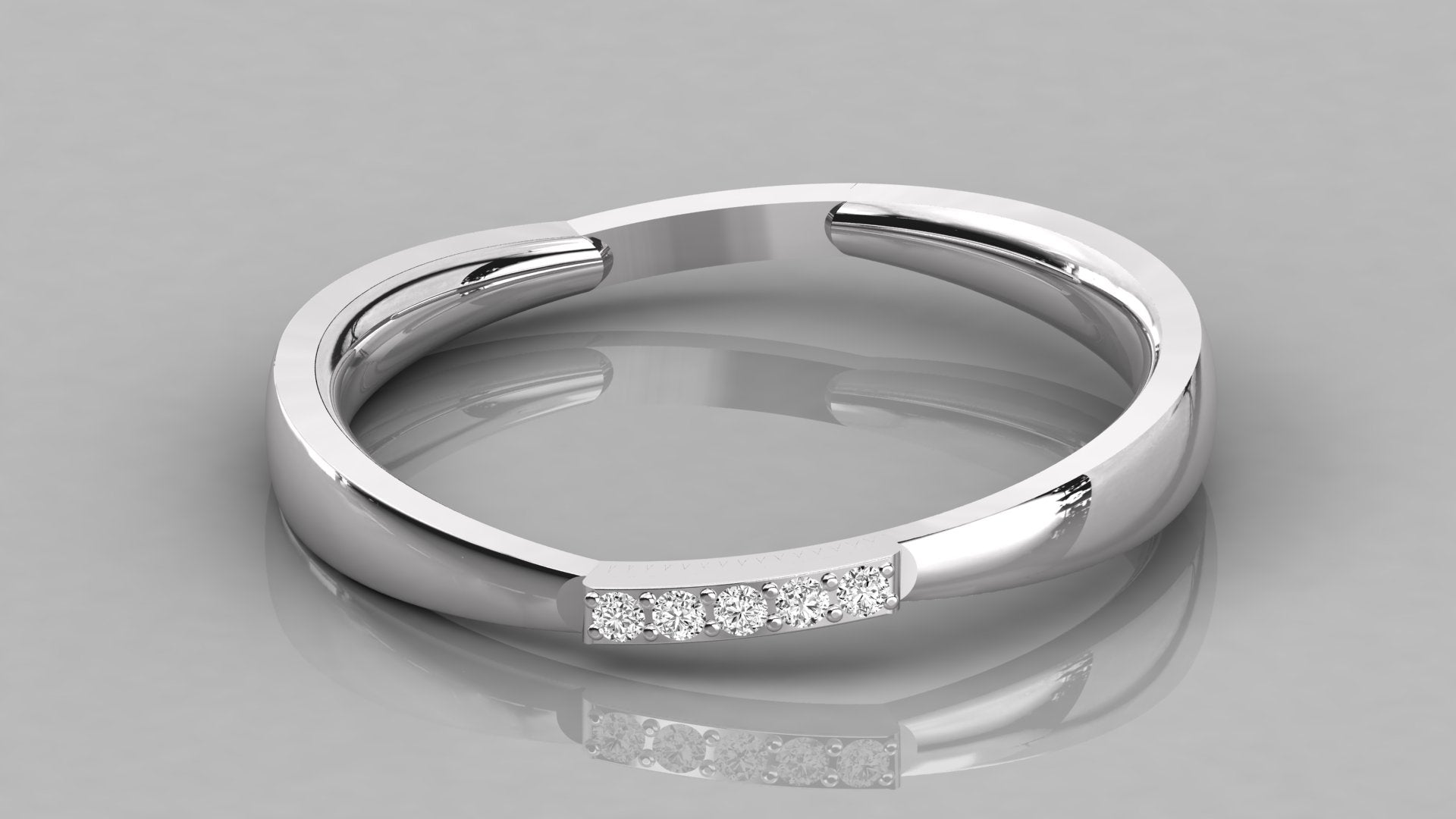 White Gold Ring