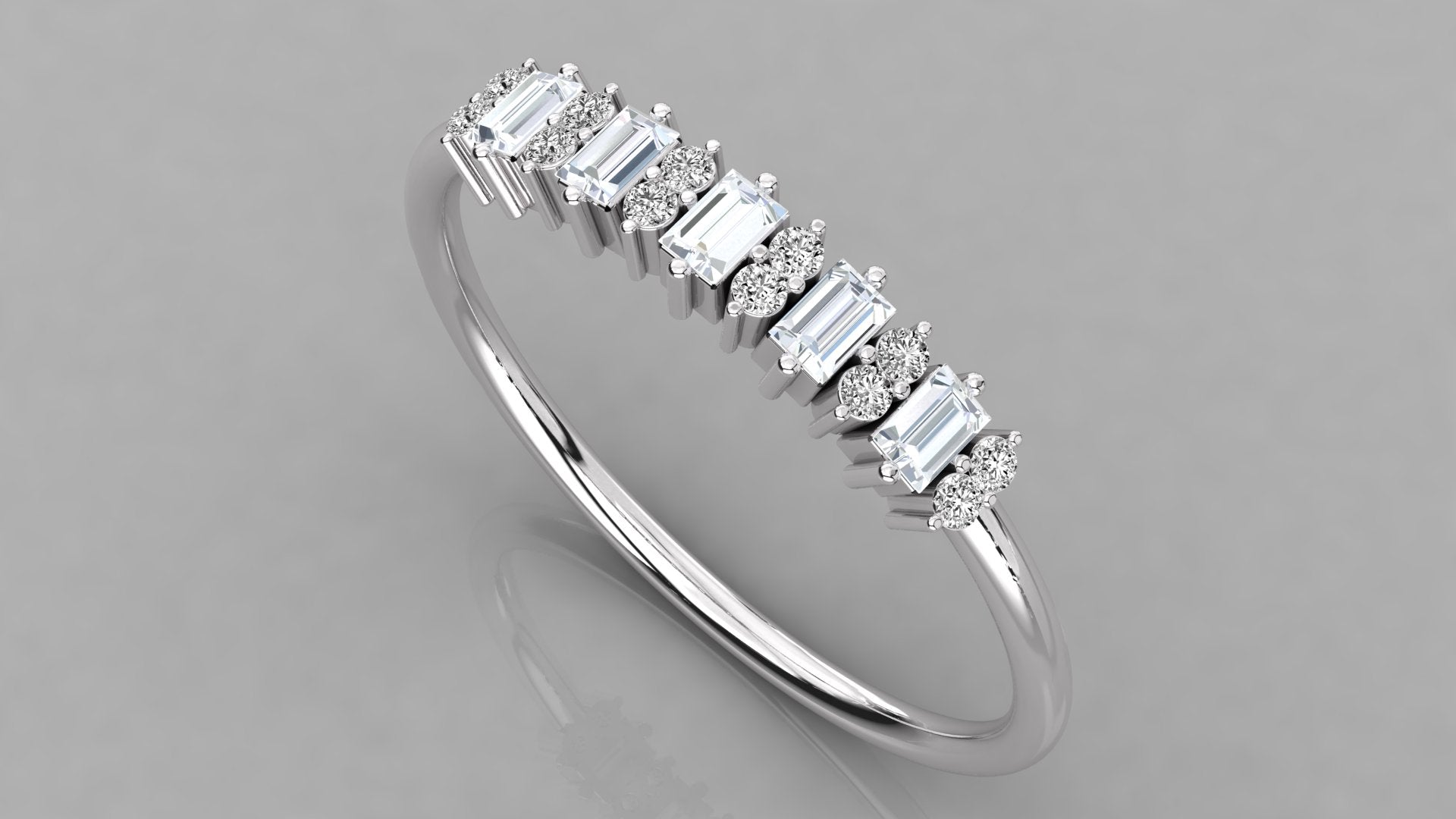 White Gold Ring