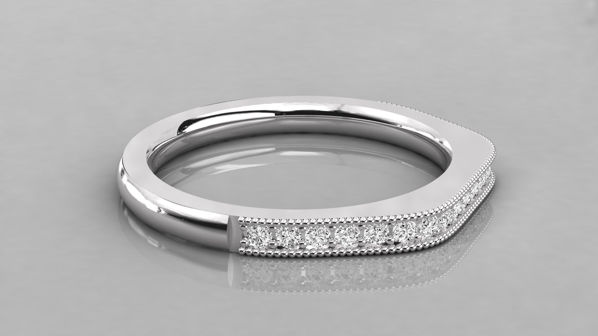 White Gold Ring