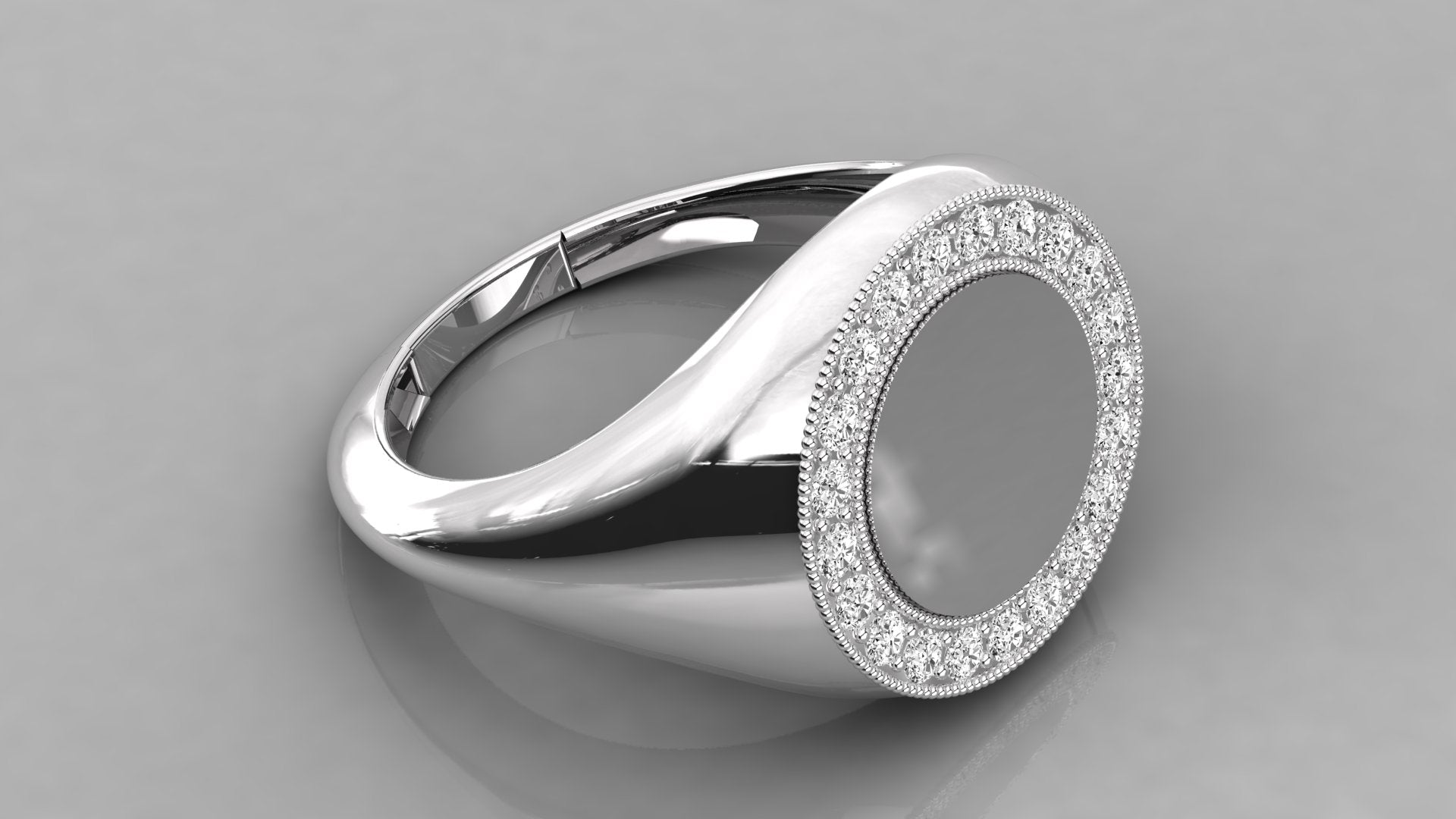 White Gold Ring