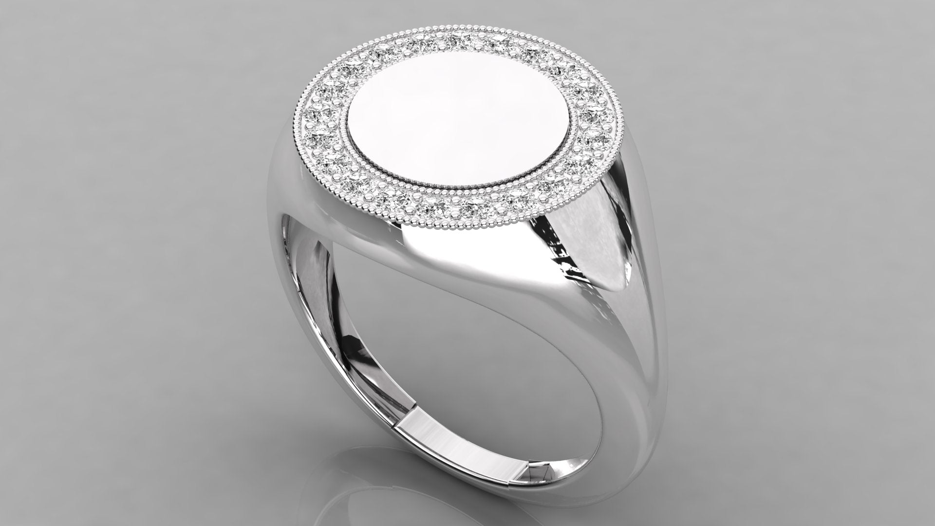 White Gold Ring