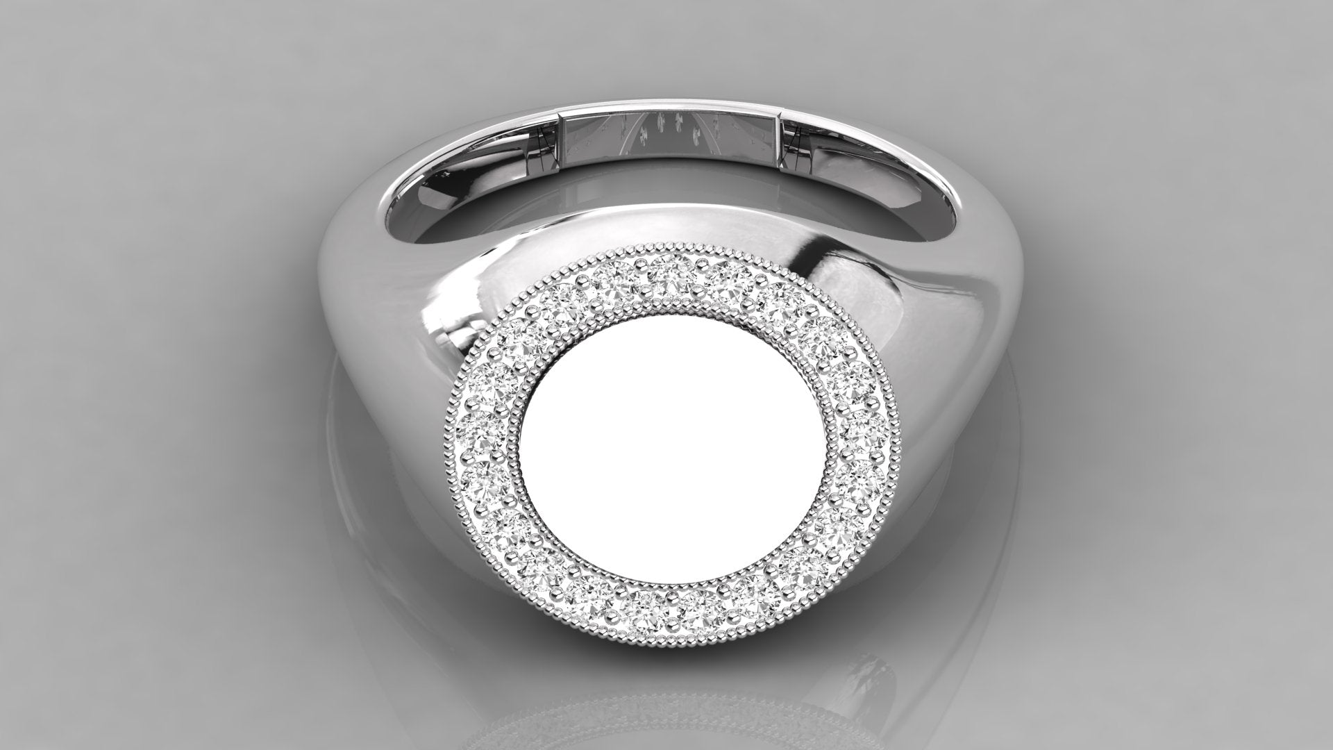 White Gold Ring