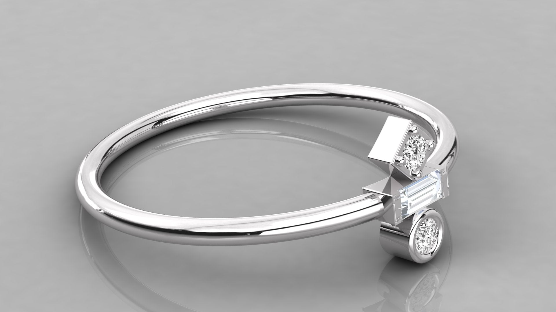White Gold Ring