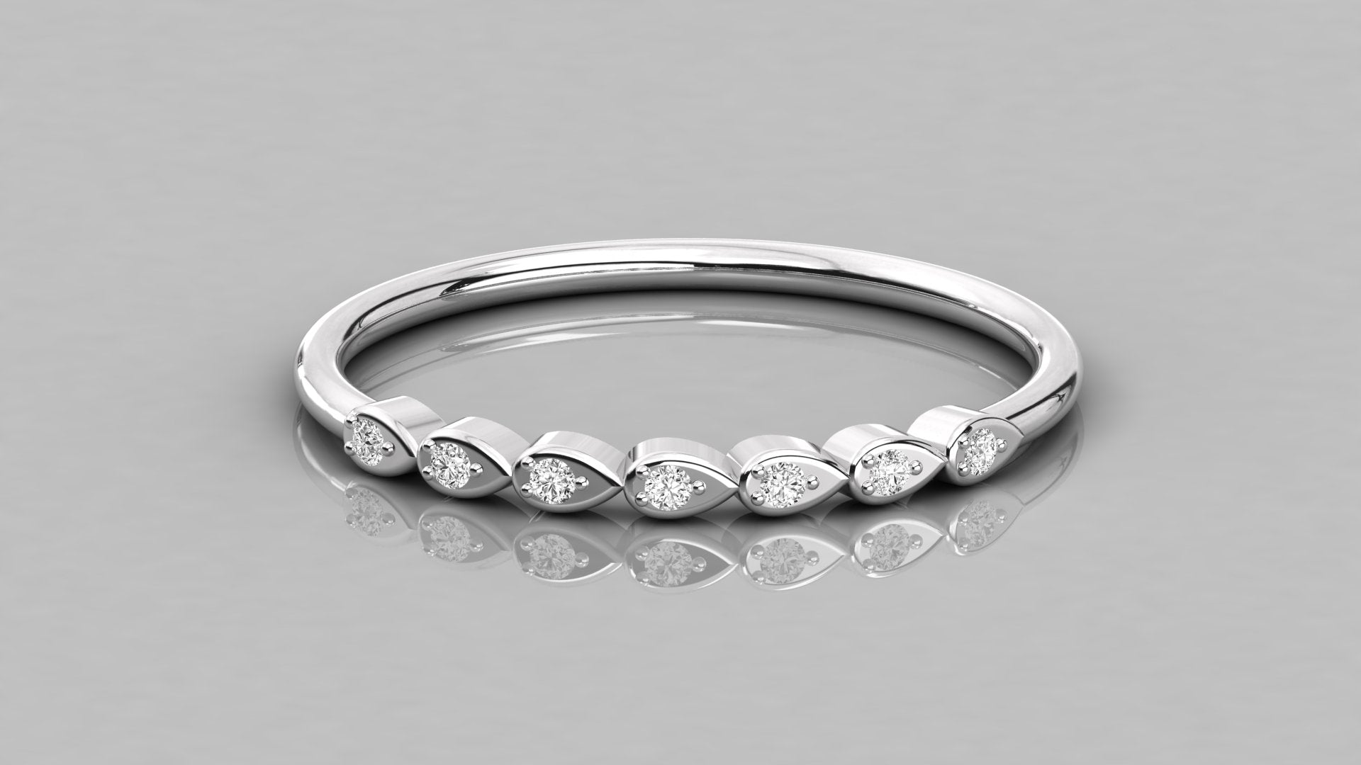 White Gold Ring