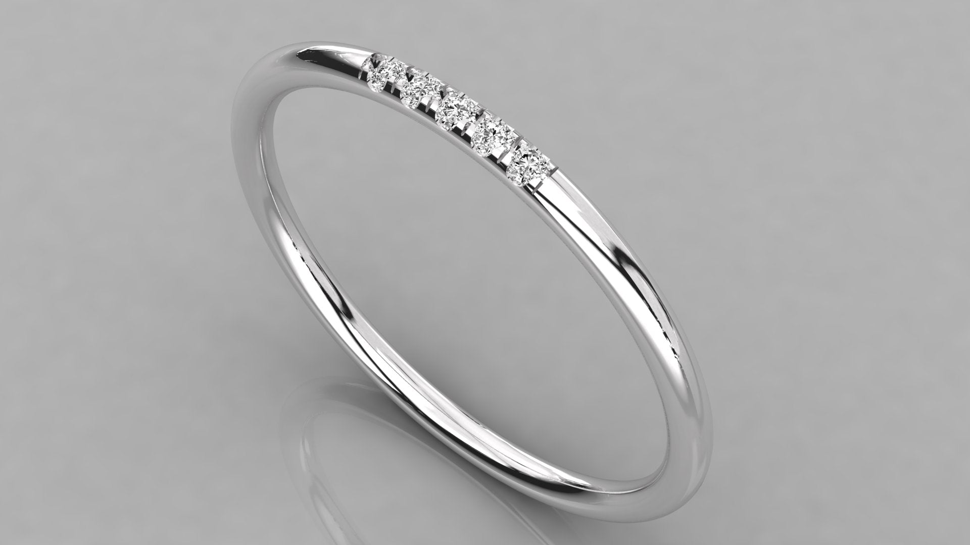 White Gold Ring