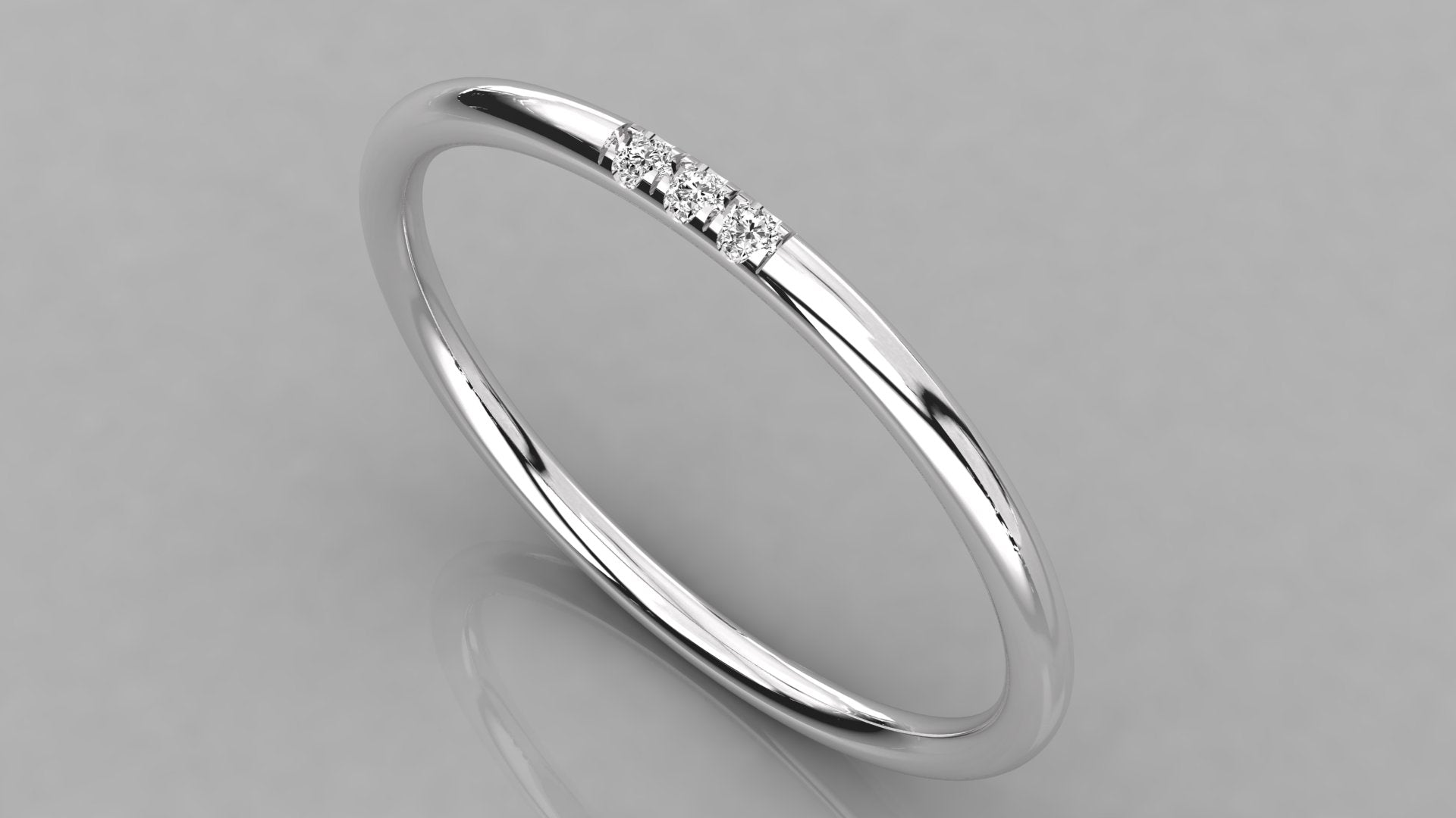 White Gold Ring
