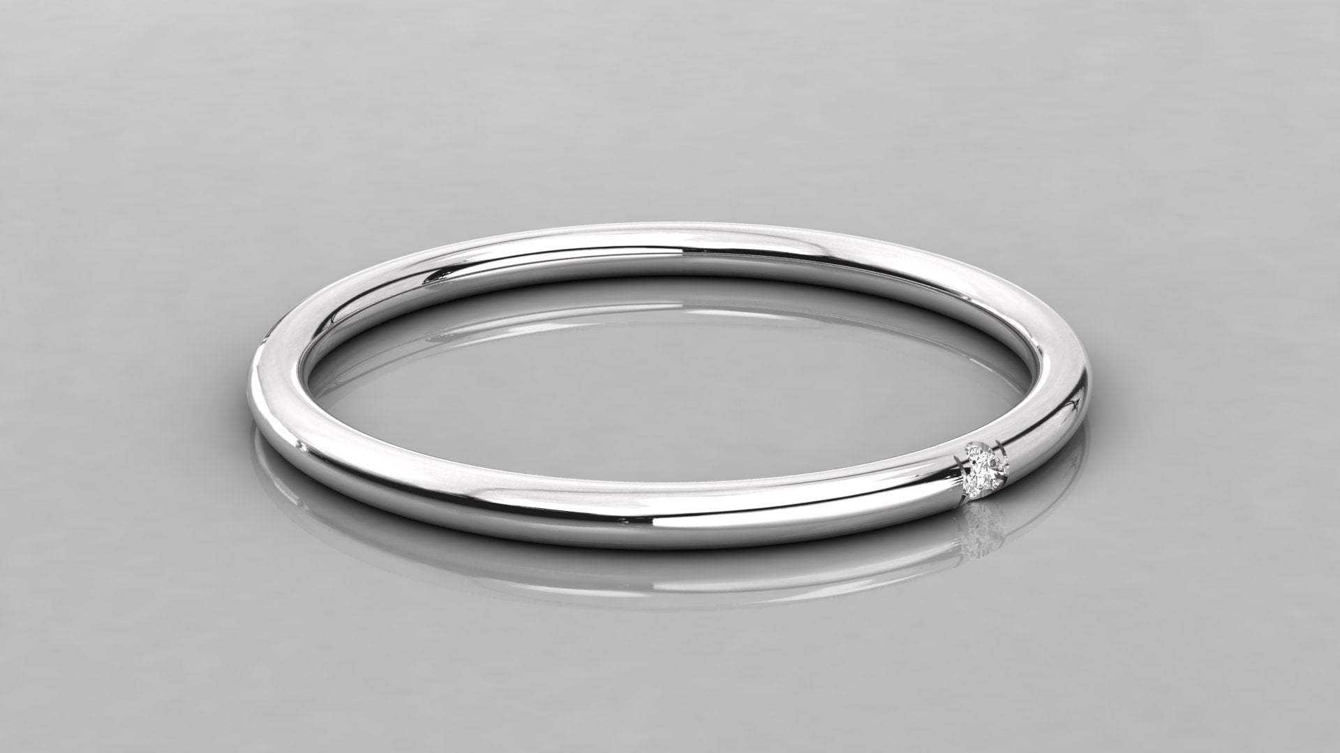 White Gold Ring