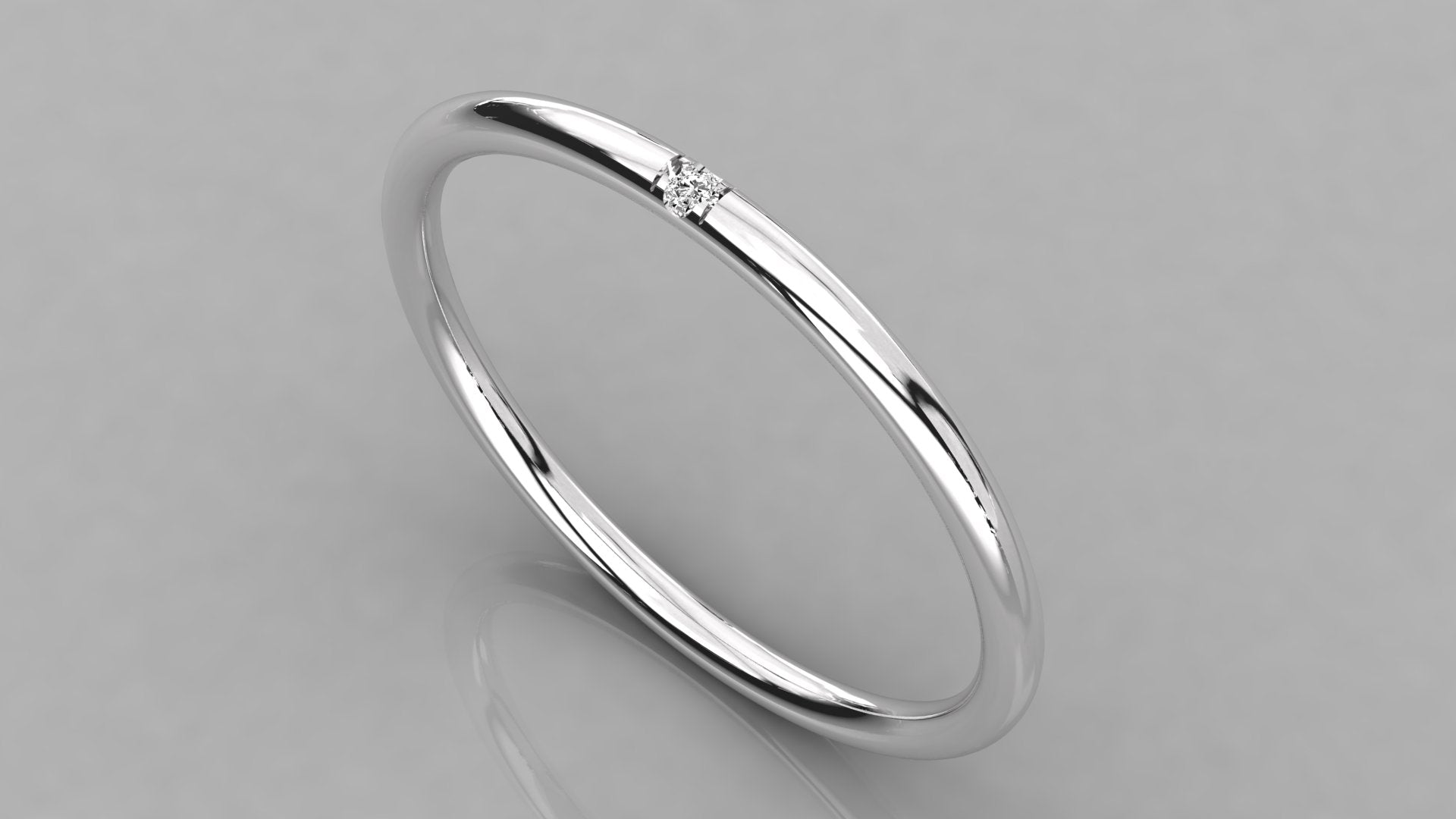 White Gold Ring