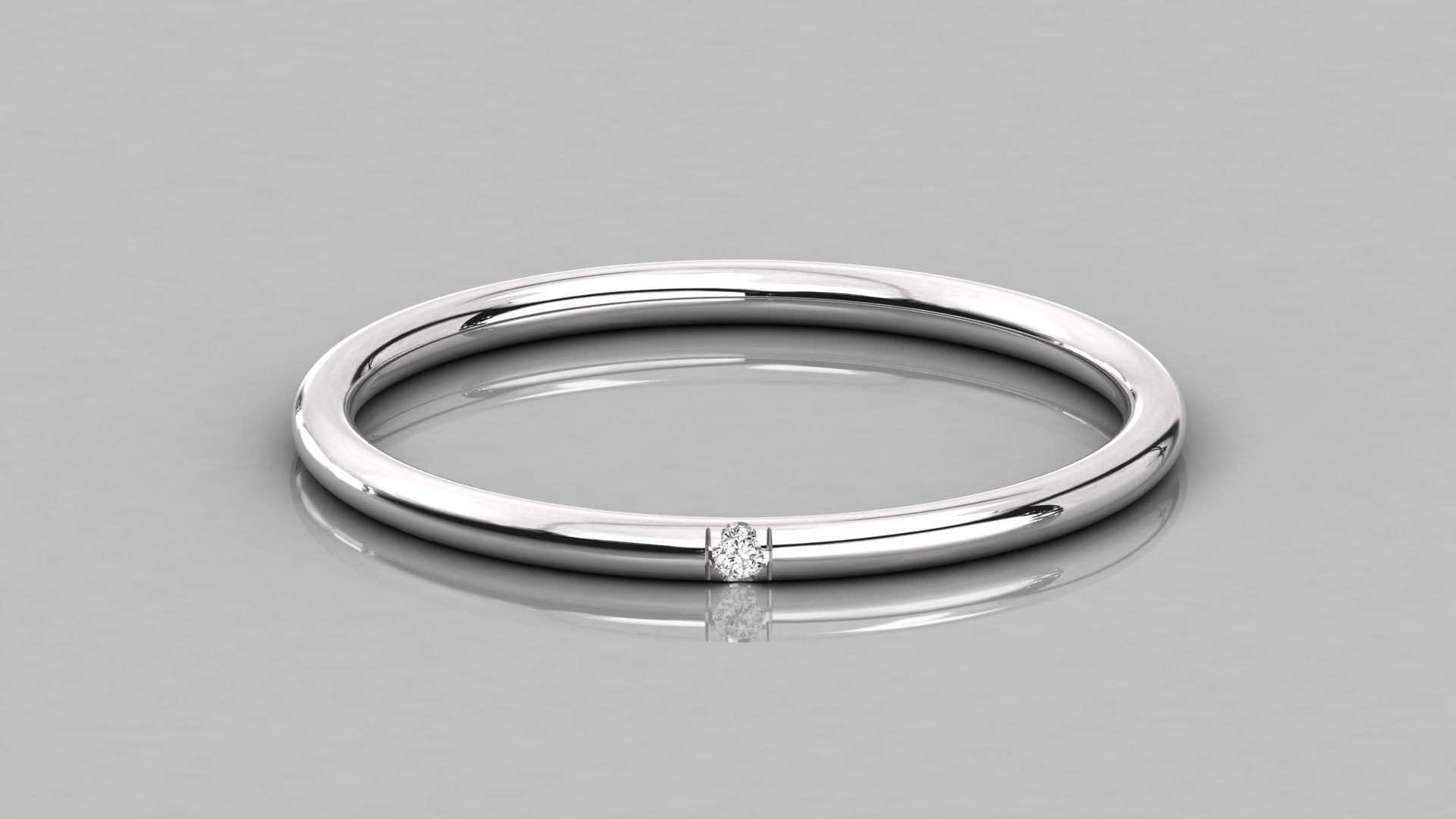 White Gold Ring