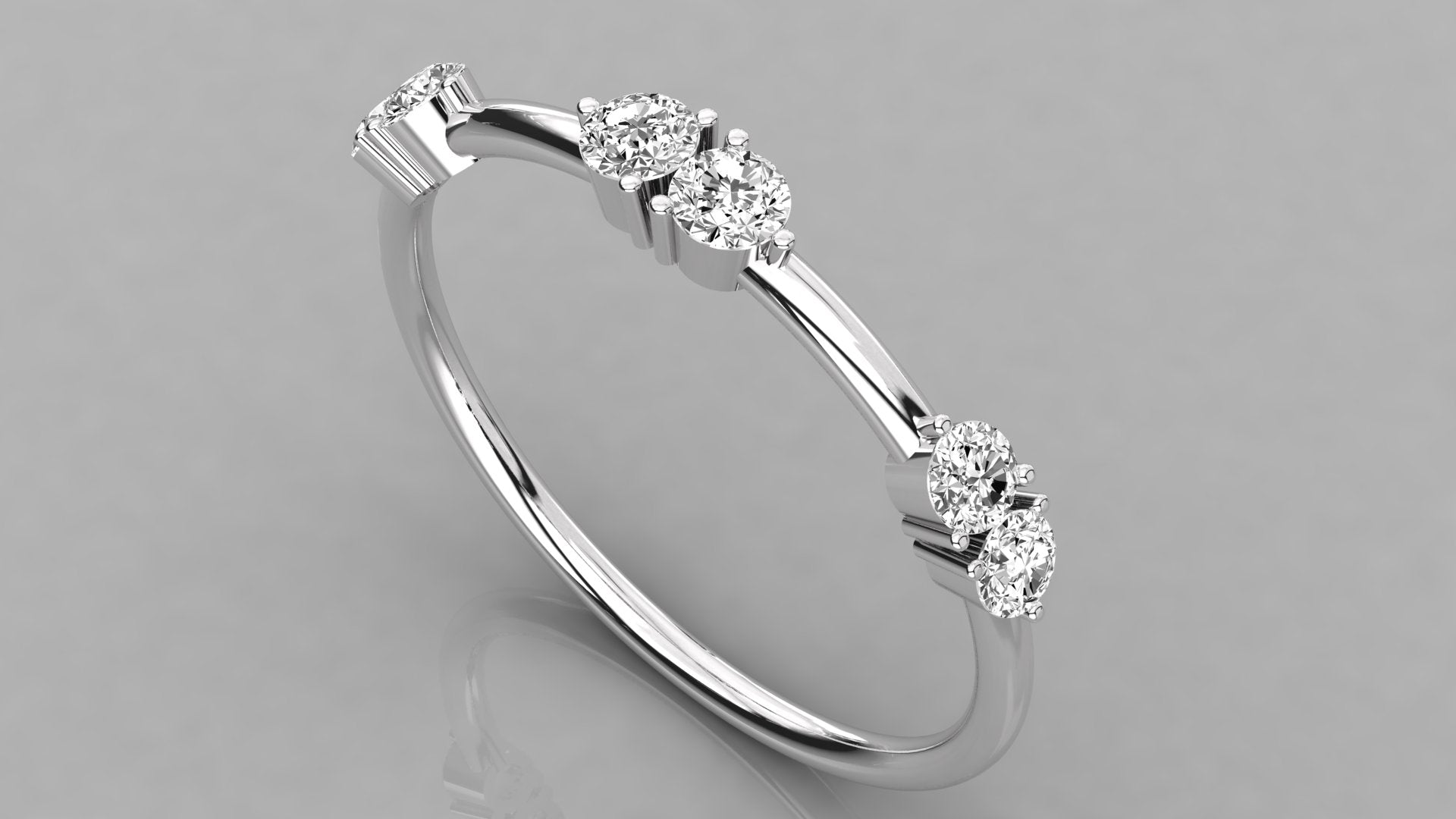 White Gold Ring