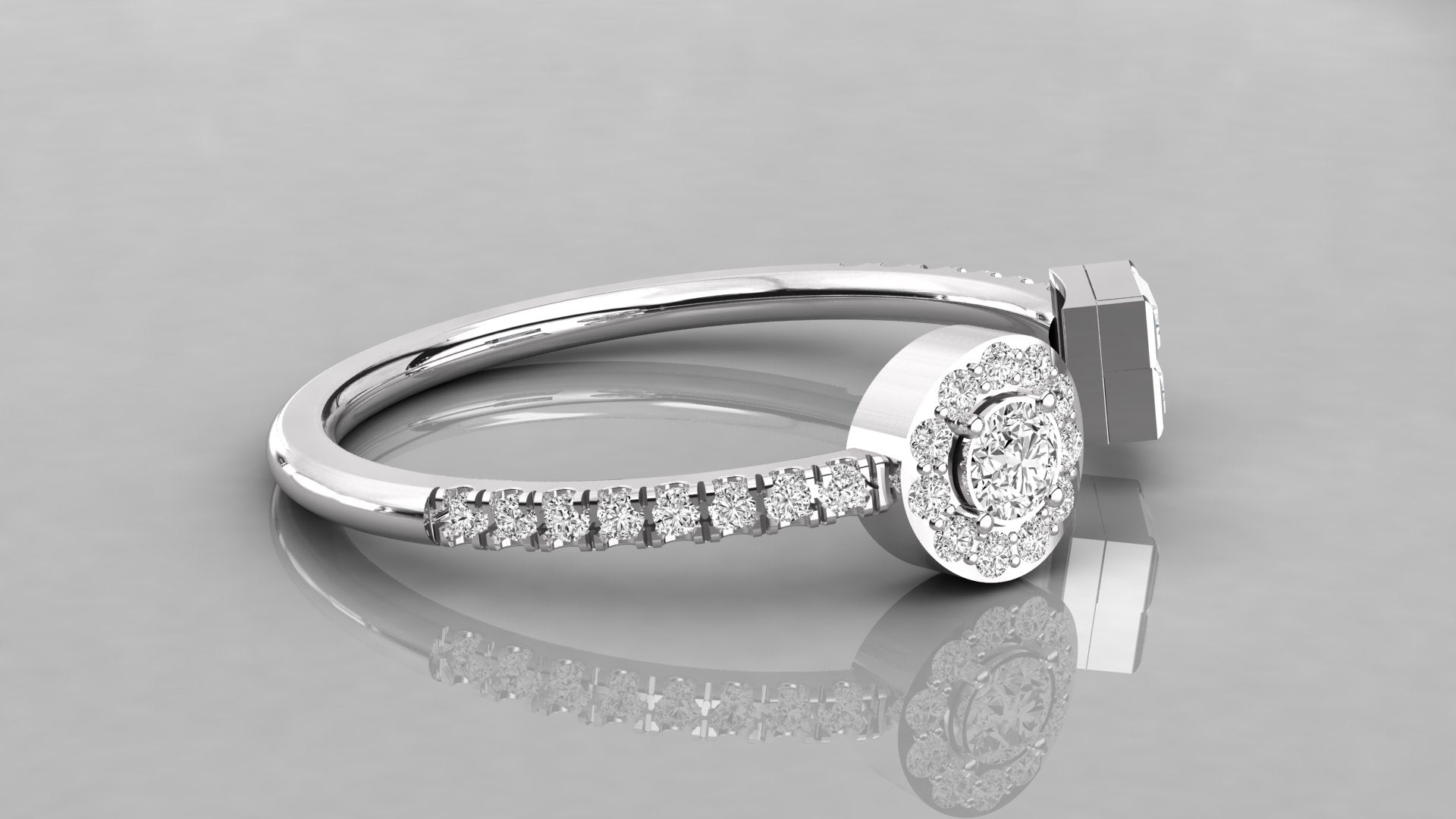White Gold Ring