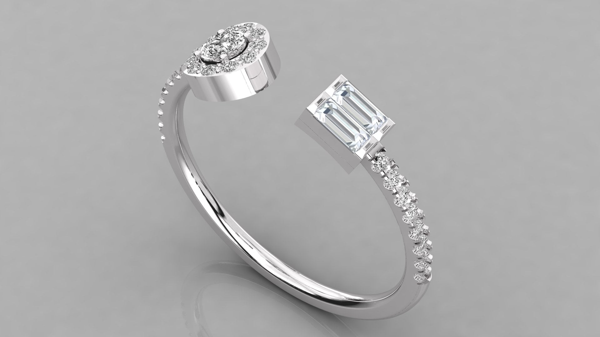 White Gold Ring