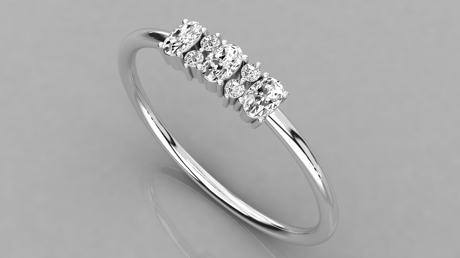 White Gold Ring