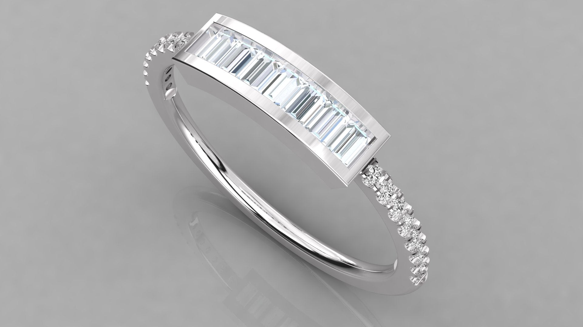 White Gold Ring