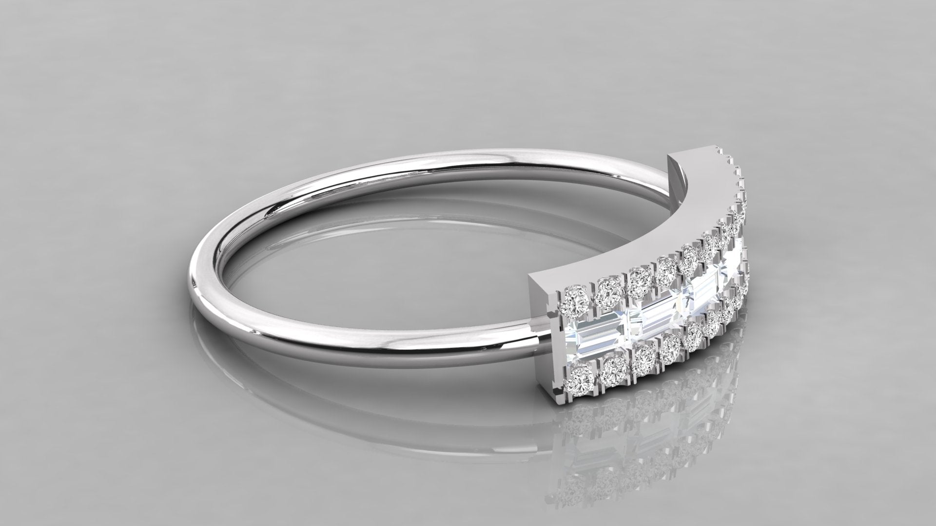 White Gold Ring