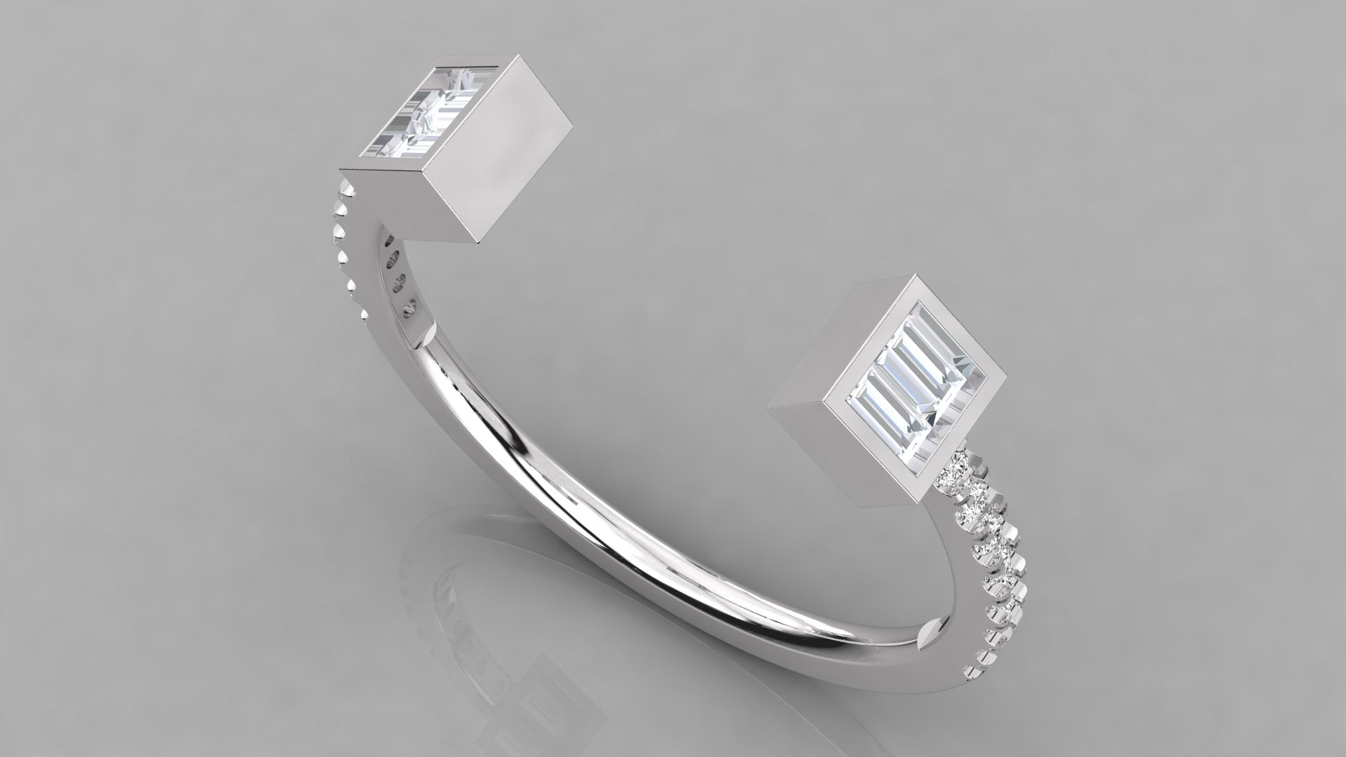 White Gold Ring
