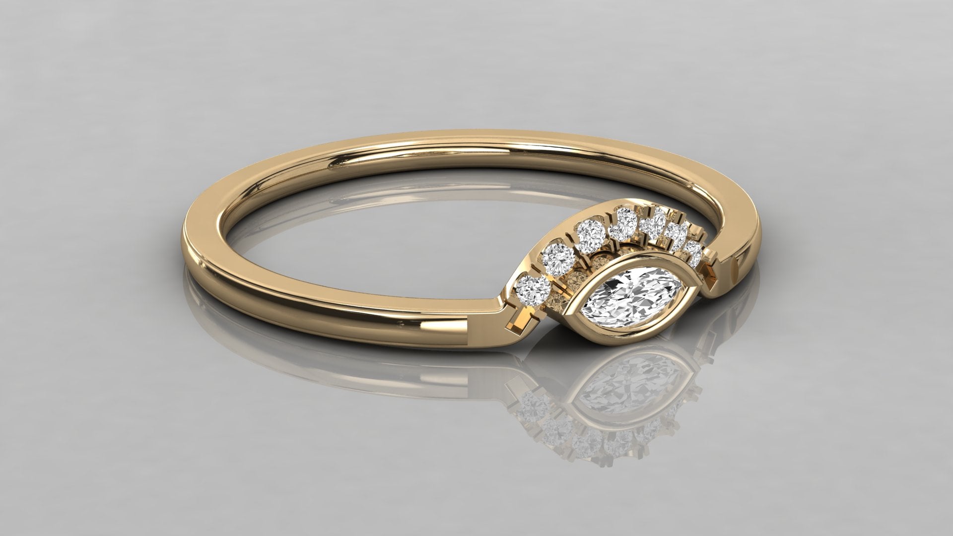 Yellow Gold Ring