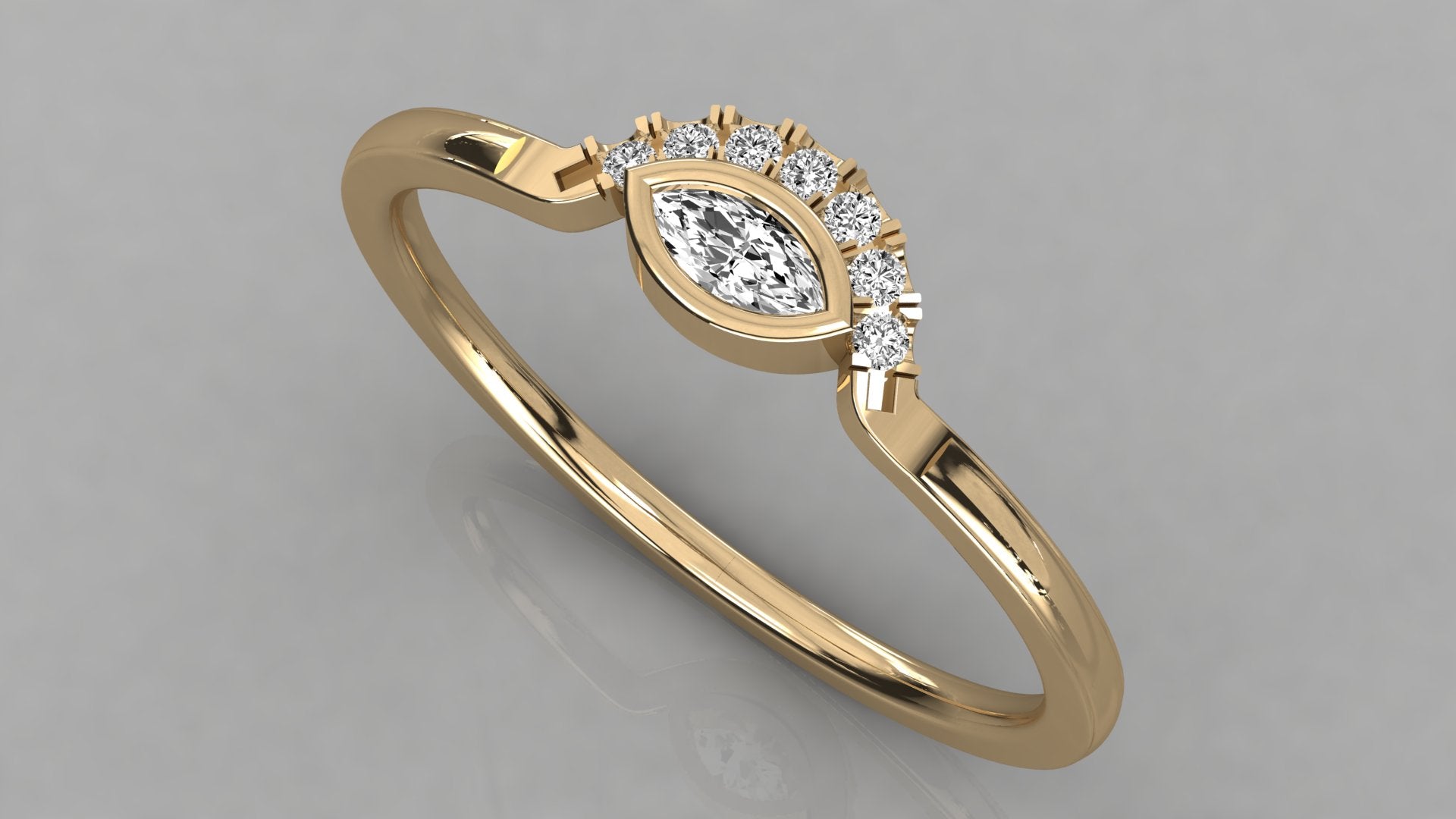 Yellow Gold Ring