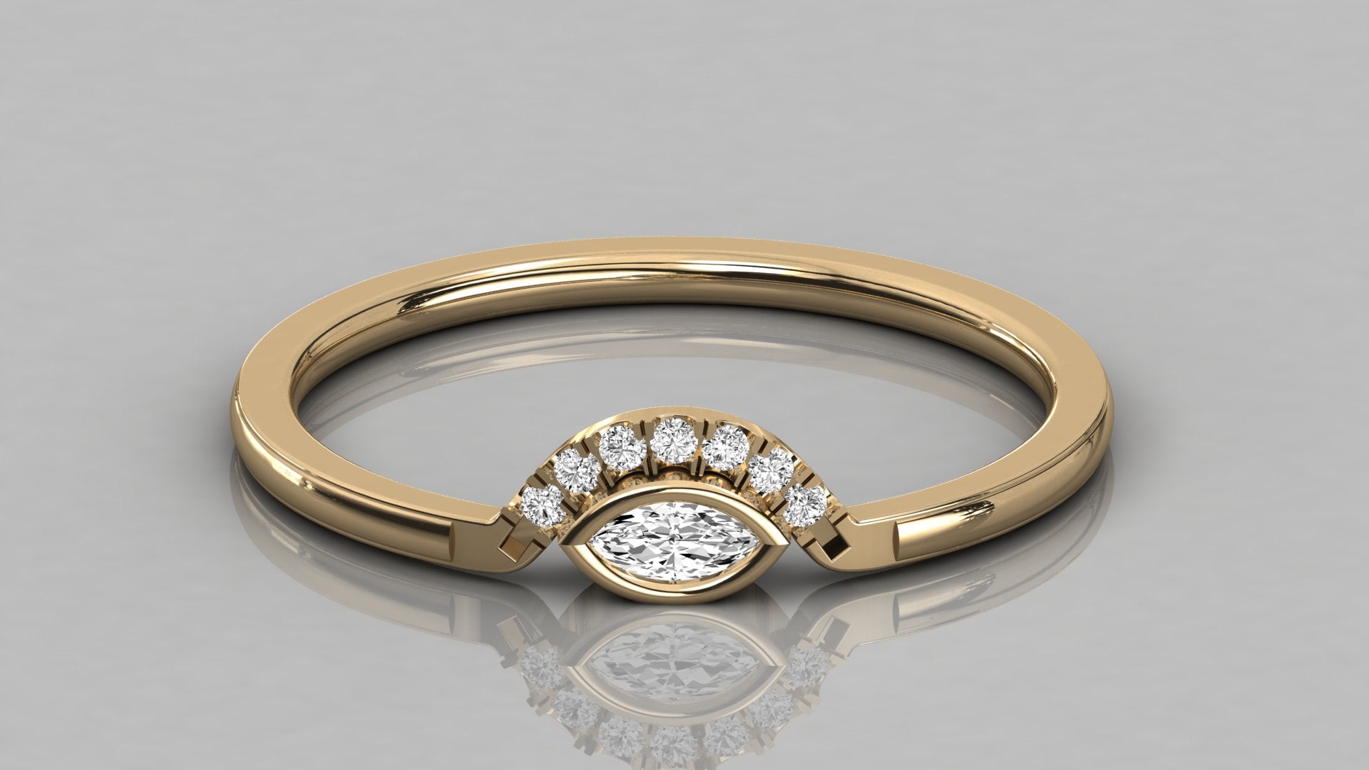 Yellow Gold Ring