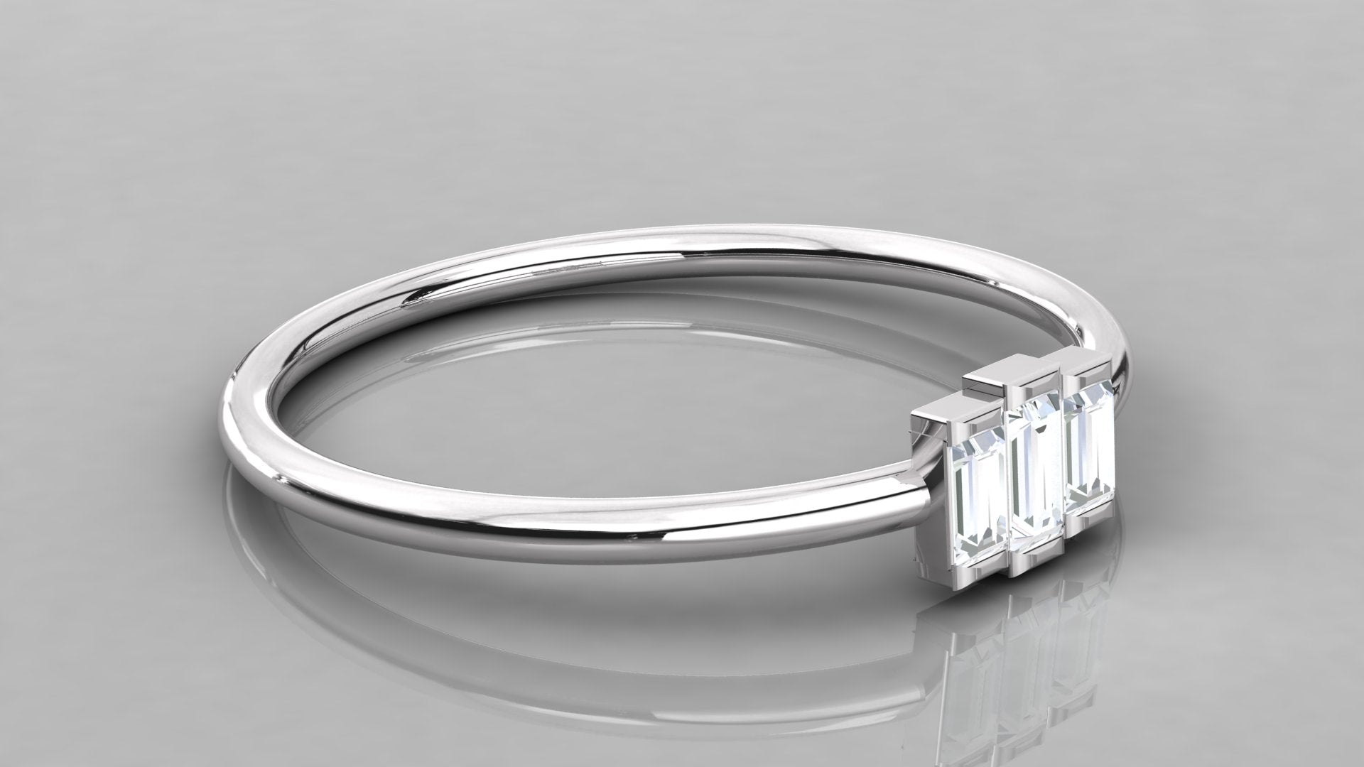 White Gold Ring