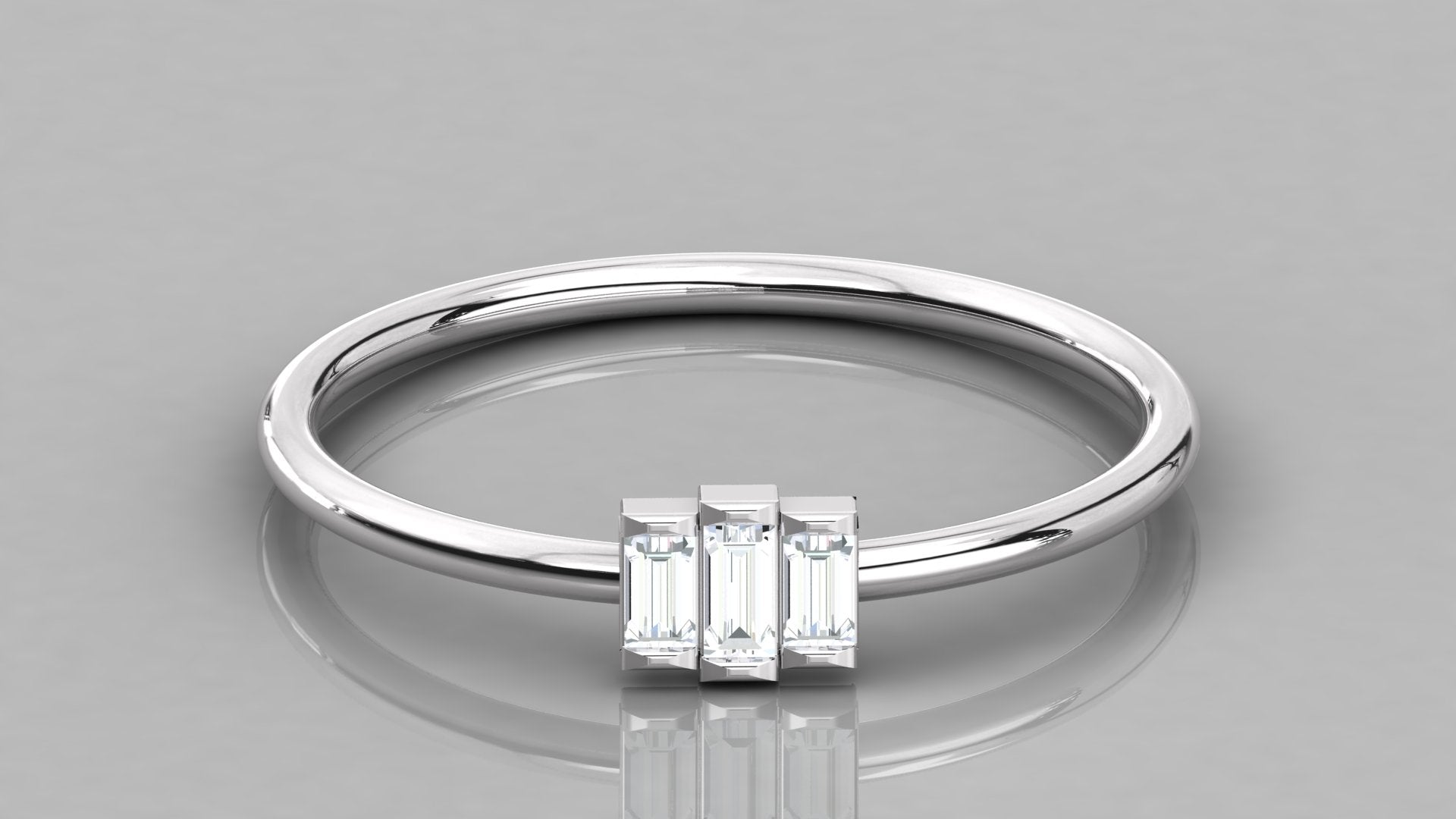 White Gold Ring