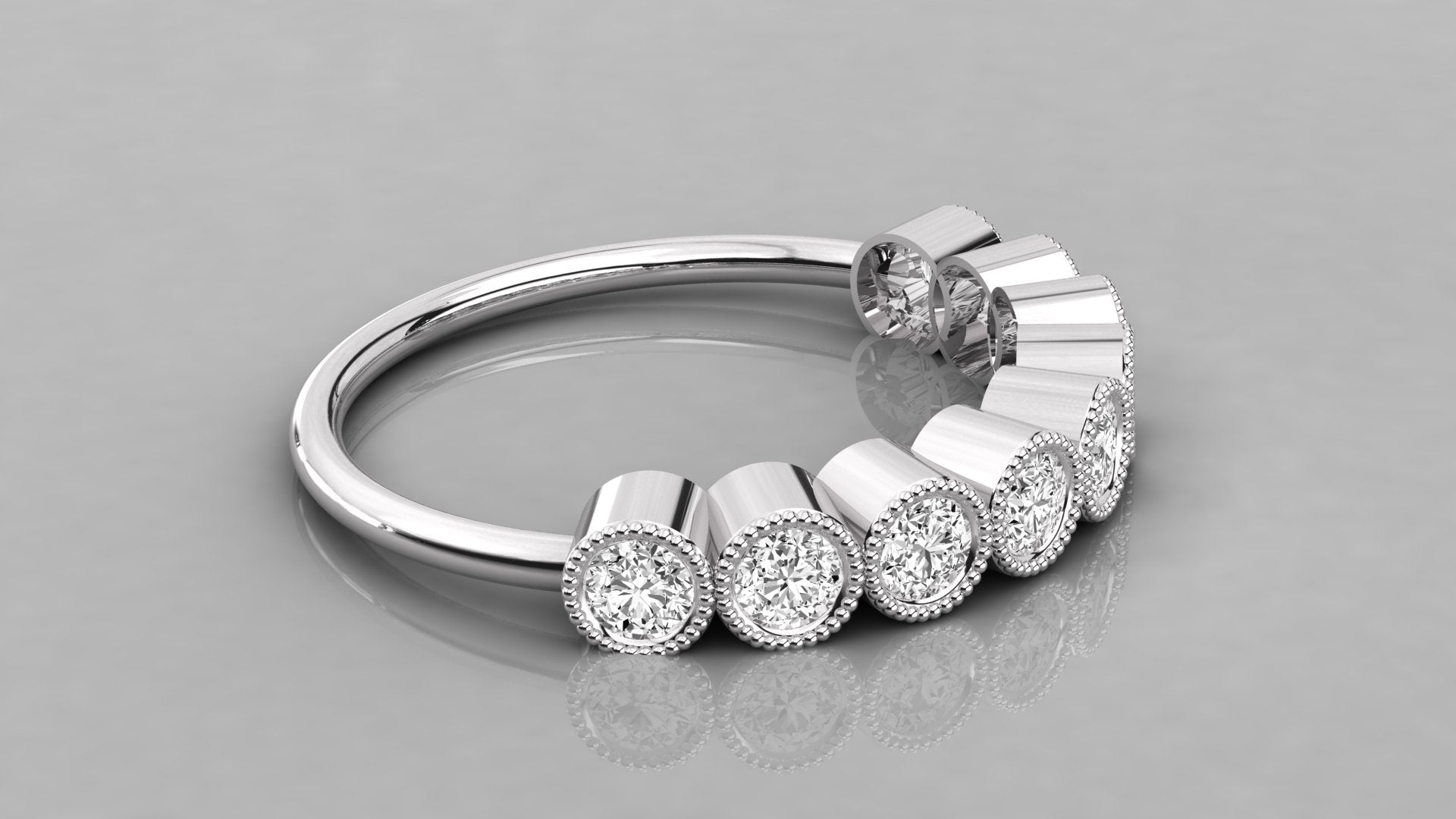 White Gold Ring