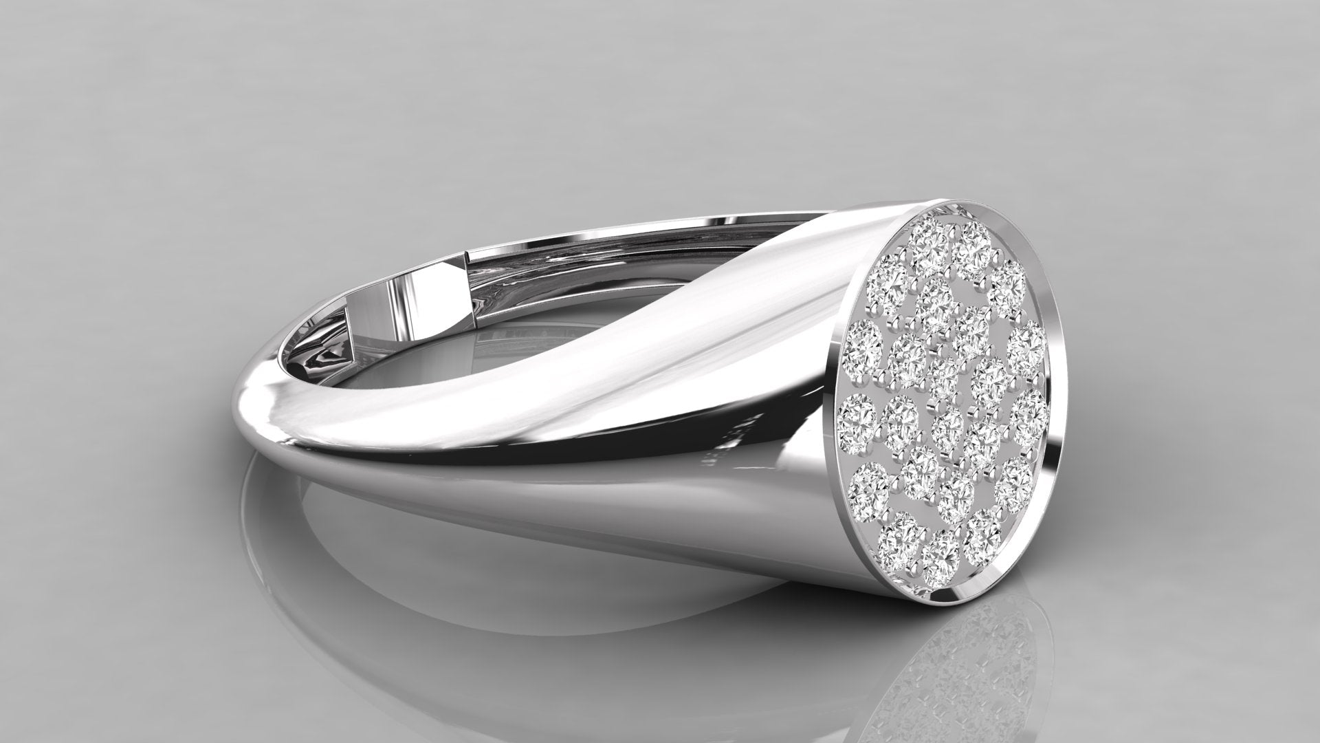 White Gold Ring
